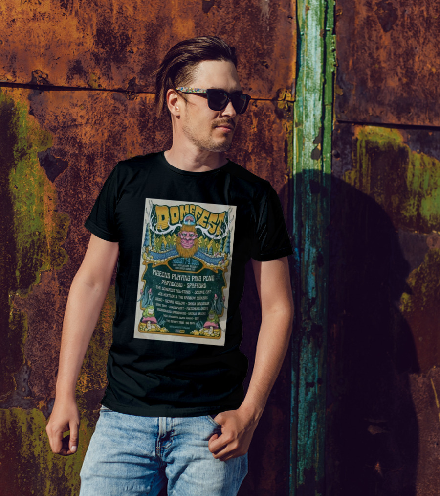 Domefest Live In New River Gorge, WV August 7-9 2025 T-Shirt