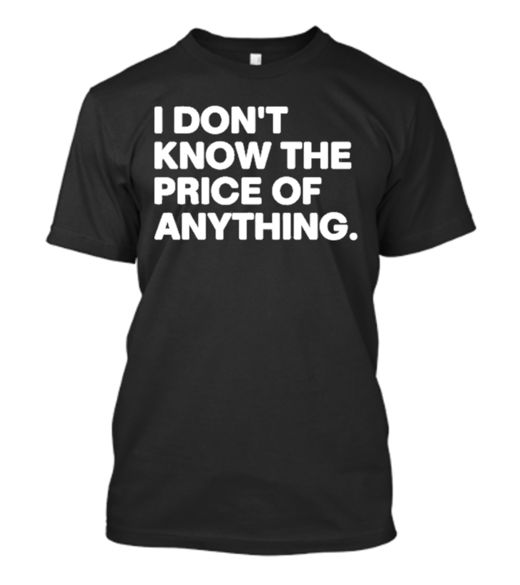 Drew Carey Wearing I Don’t Know The Price Of Anything T-Shirt