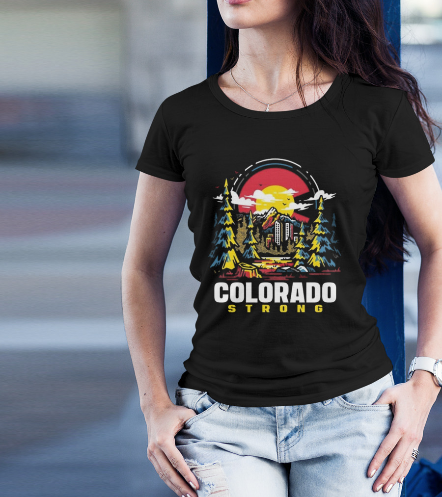 Dude Dad Colorado Strong T-Shirt