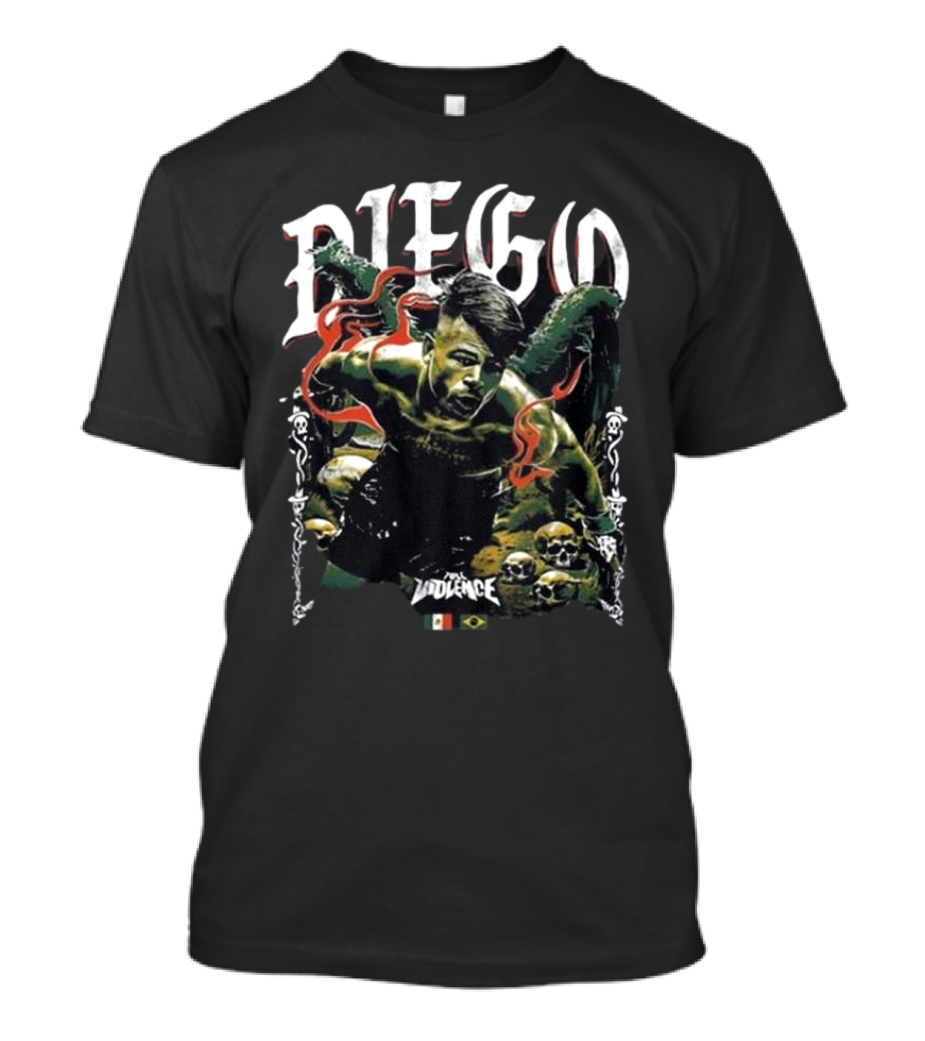 Diego Fight Classic In Black T-Shirt