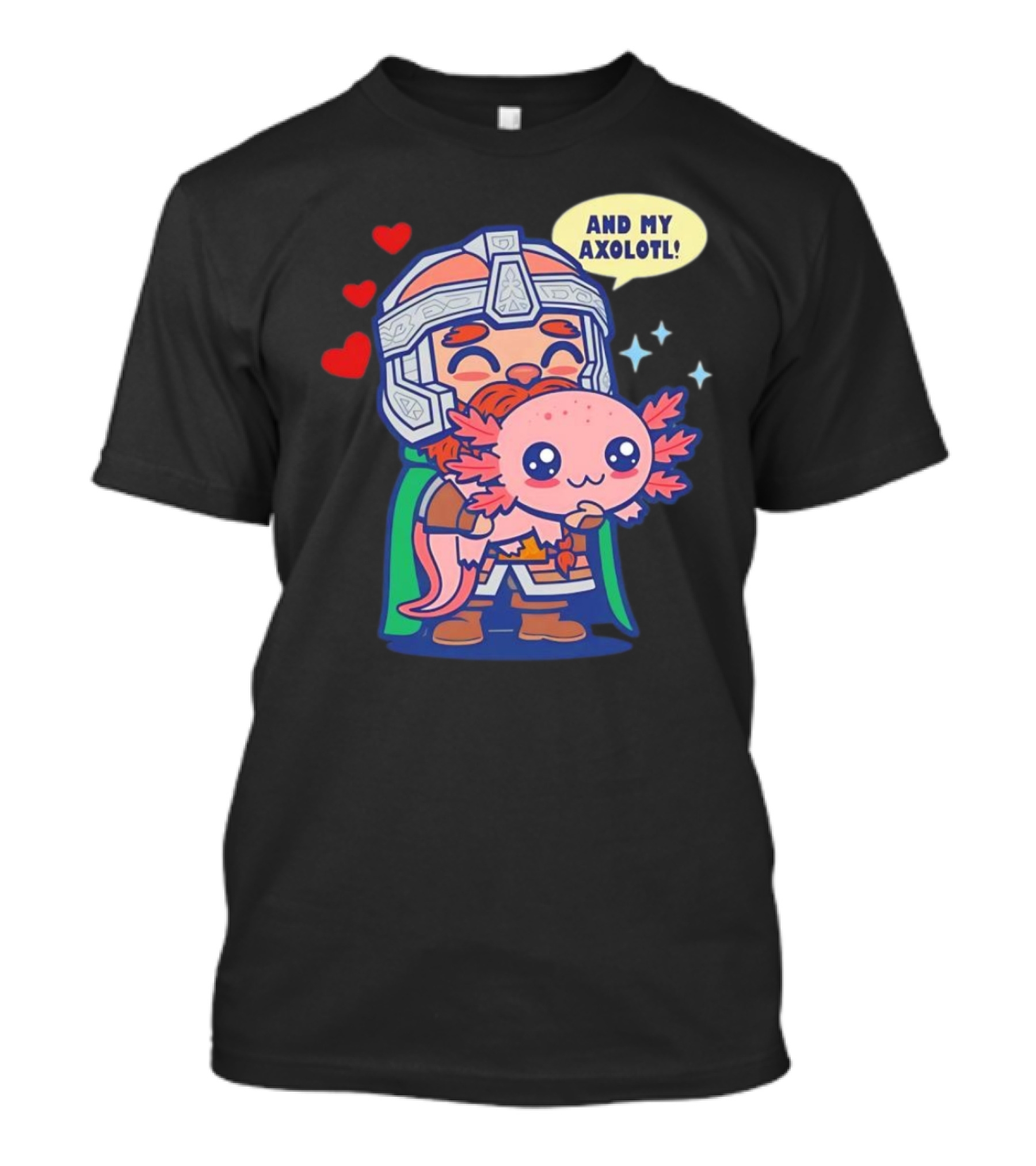 Dwarf And His Axolotl And My Axolotl T-Shirt