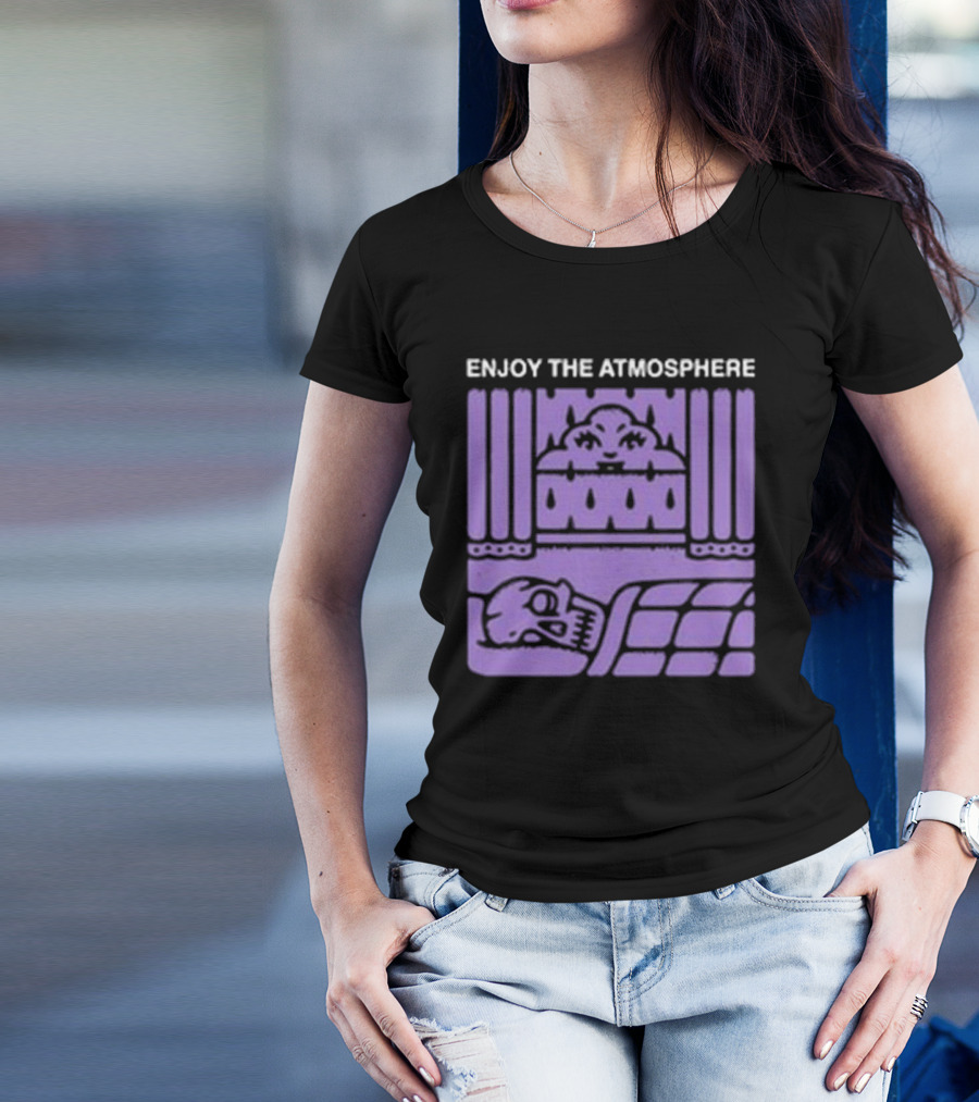 Enjoy The Atmosphere Rain Cloud T-Shirt