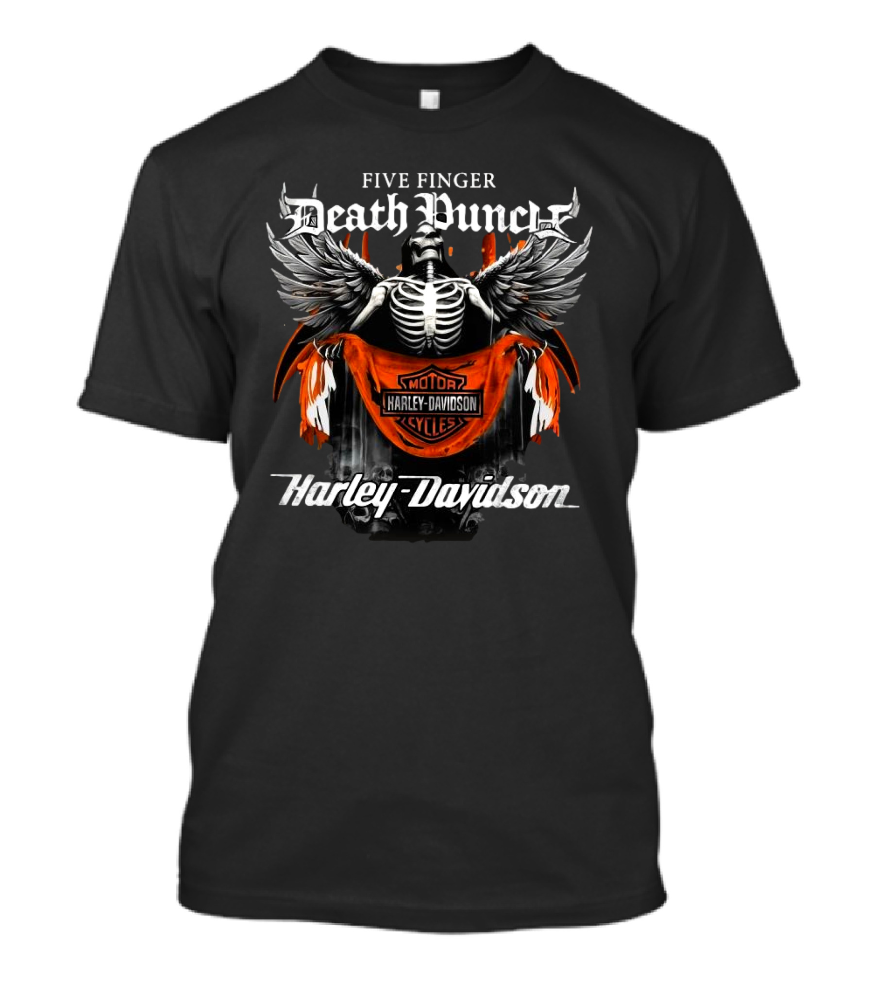 Five Finger Death Punch Harley Davidson T-Shirt