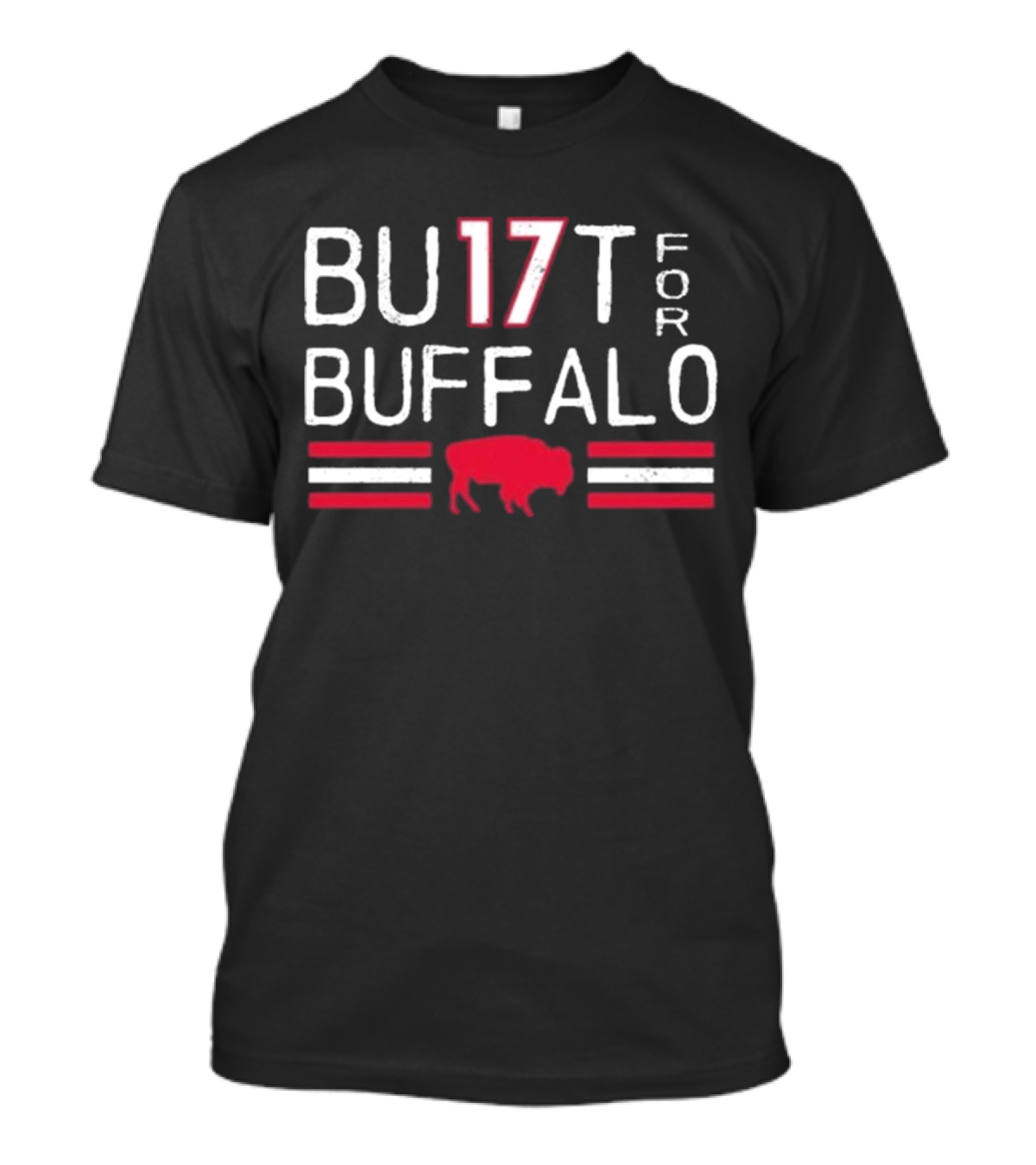 Eric Wood Wearing Bu17t For Buffalo Built For Buffalo T-Shirt