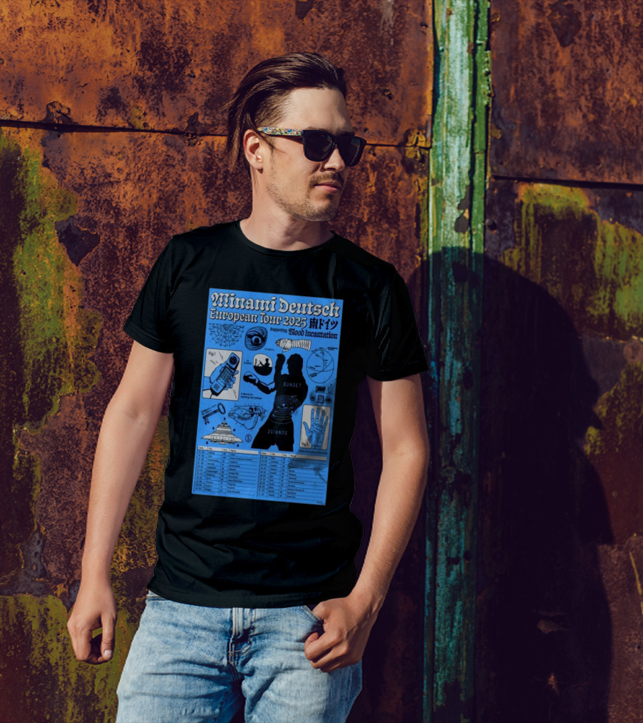 European Tour 2025 Minami Deutsch T-Shirt