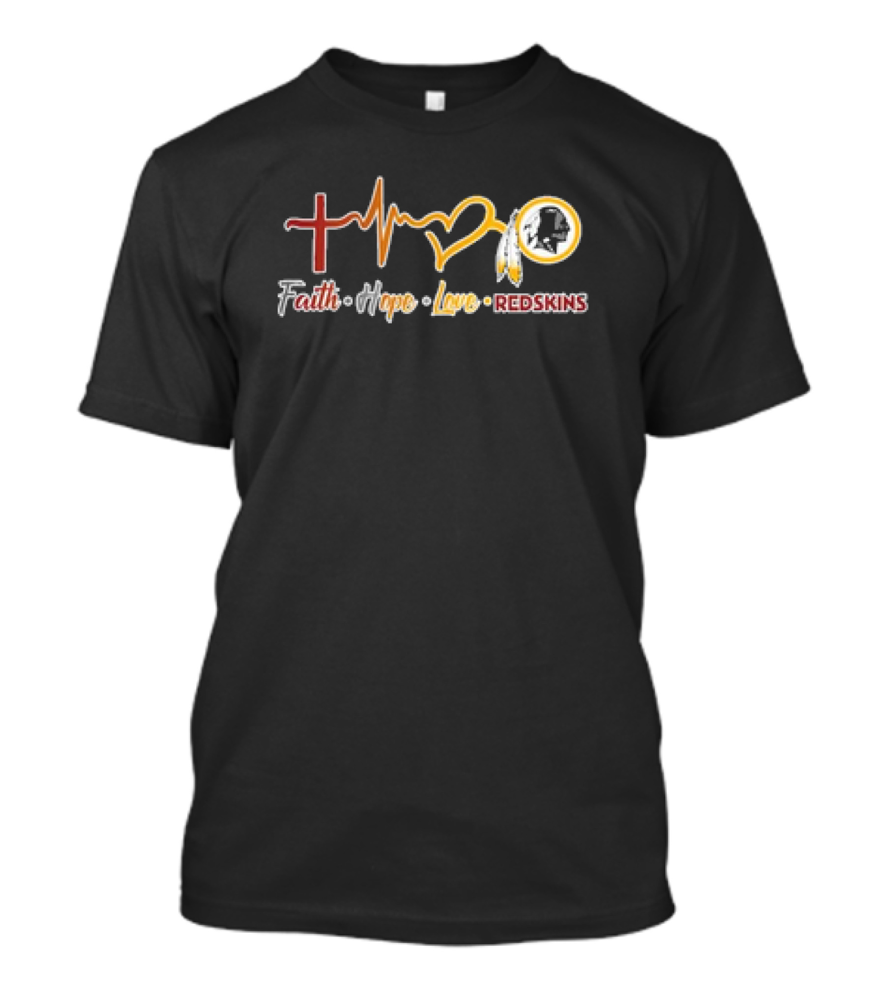 Faith Hope Love Washington Redskins T-Shirt