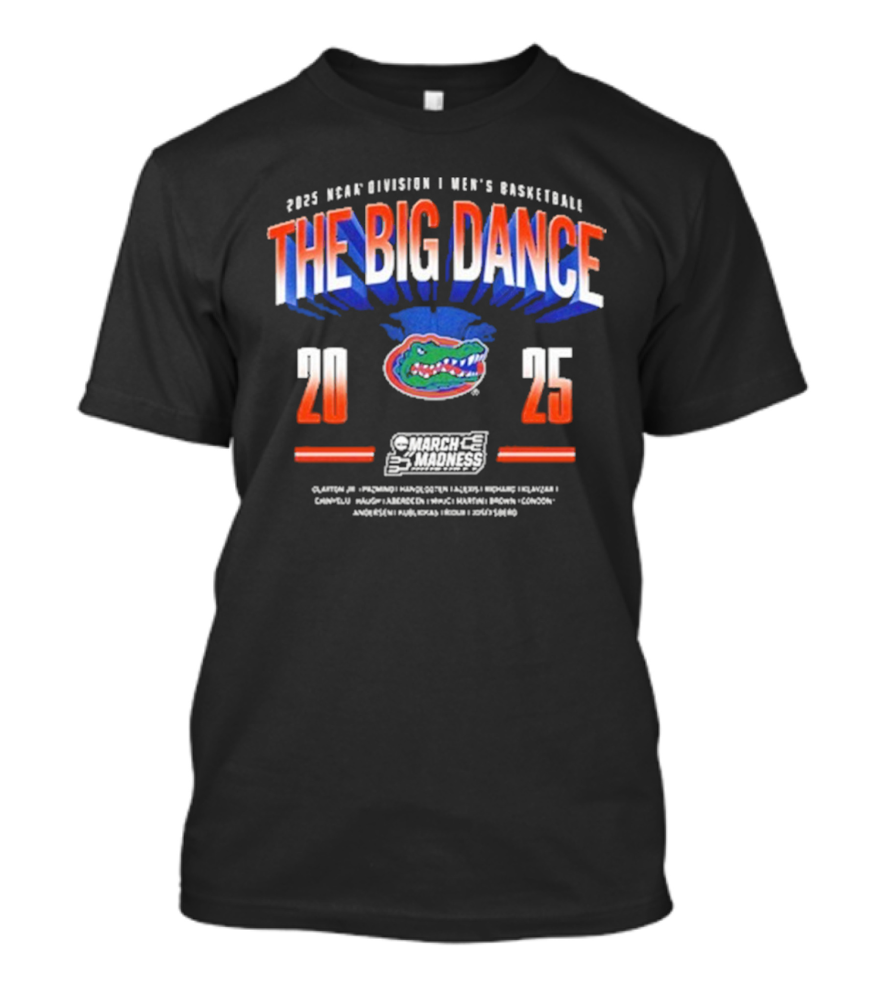 Florida Men’s Basketball The Big Dance 2025 NCAA Tournament March Madness T-Shirt