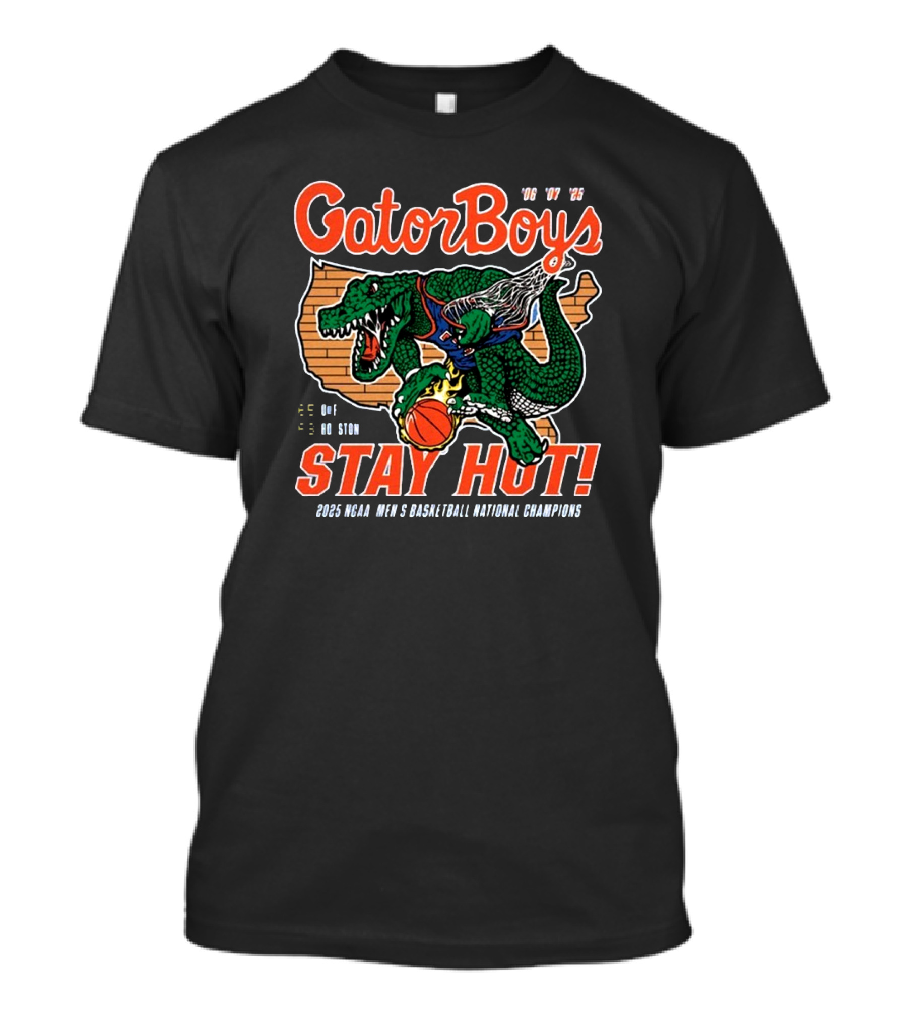 Florida Gators 2025 NCAA Men’s Basketball National Champions GatorBoys Stay Hot T-Shirt