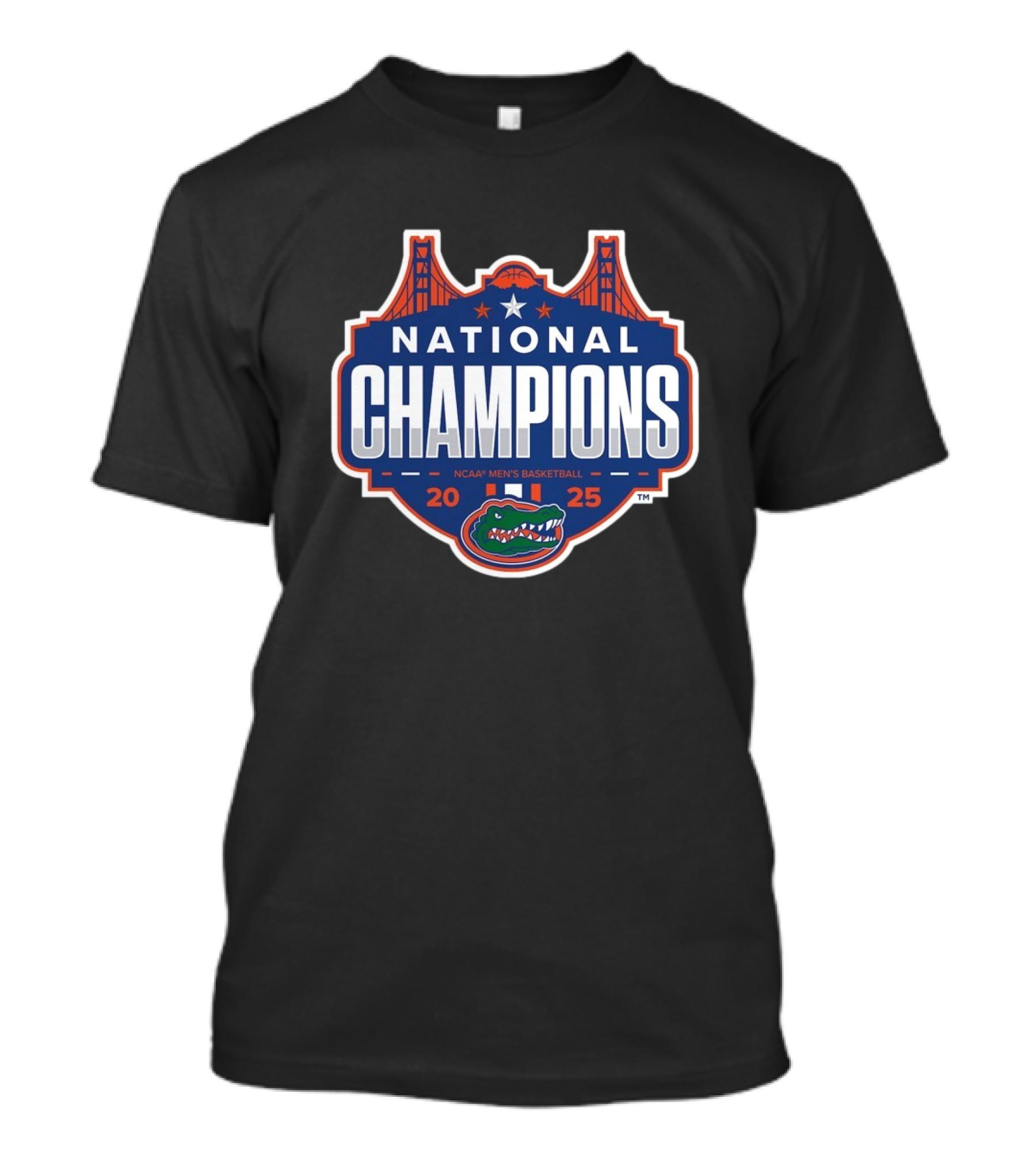 Florida Gators 2025 NCAA Men’s Basketball National Champions Shot T-Shirt