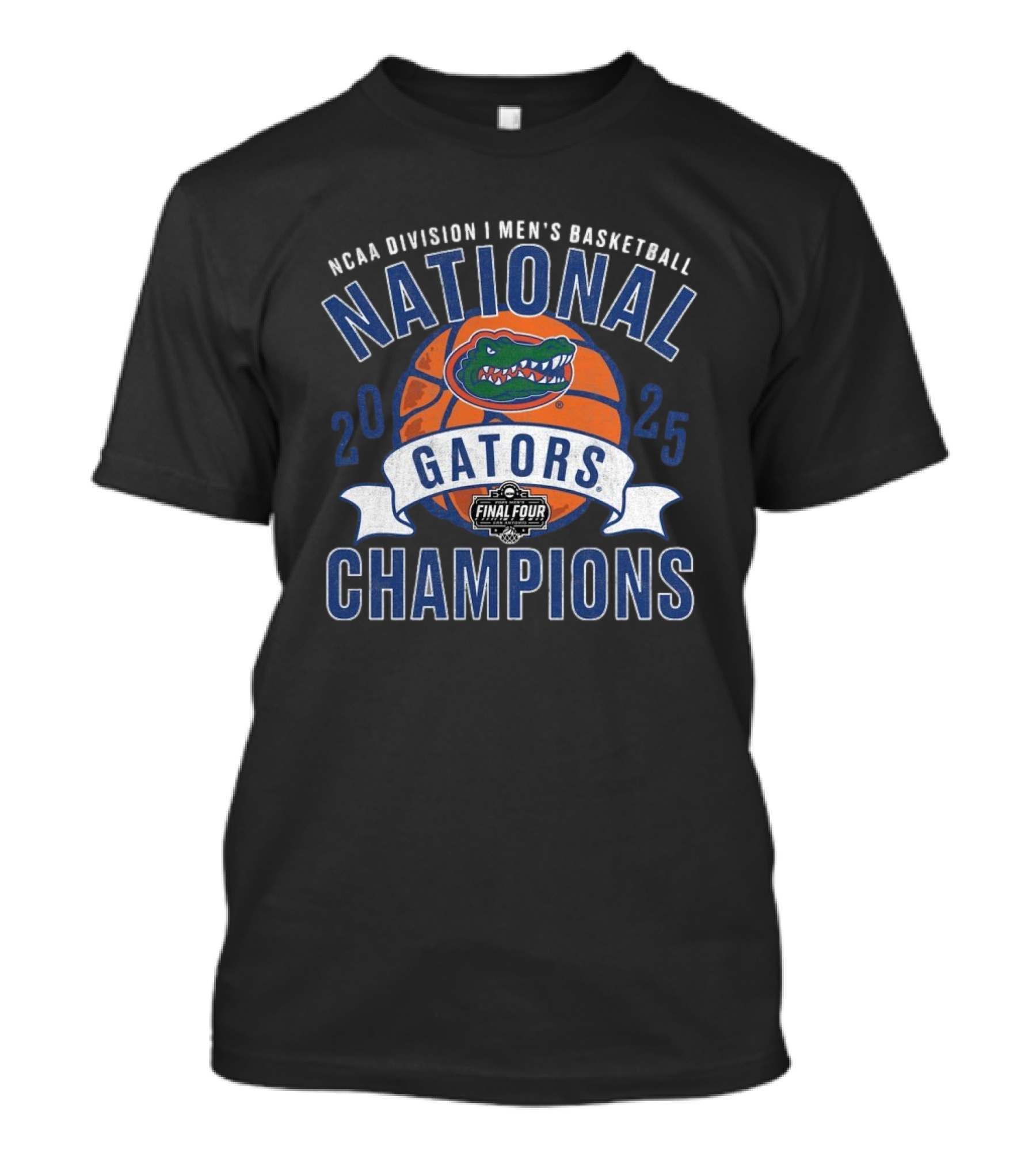 Florida Gators 2025 NCAA Men’s Basketball National Champions Vintage Tri-Blend T-Shirt