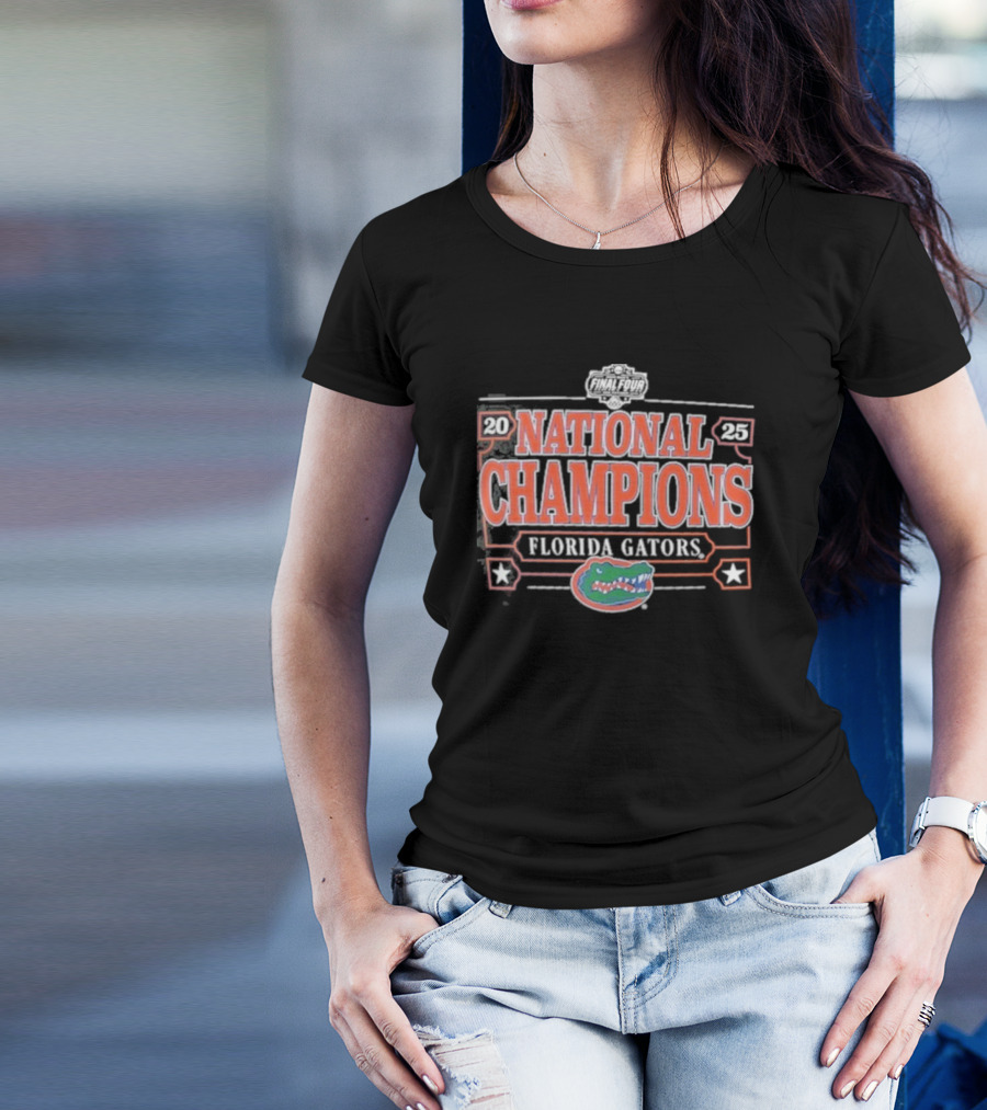 Florida Gators 2025 NCAA Men’s Basketball National Champions T-Shirt