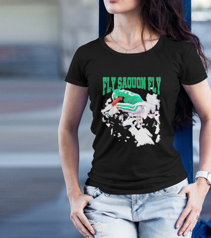 Fly Squon Fly Philadelphia Football Player T-Shirt