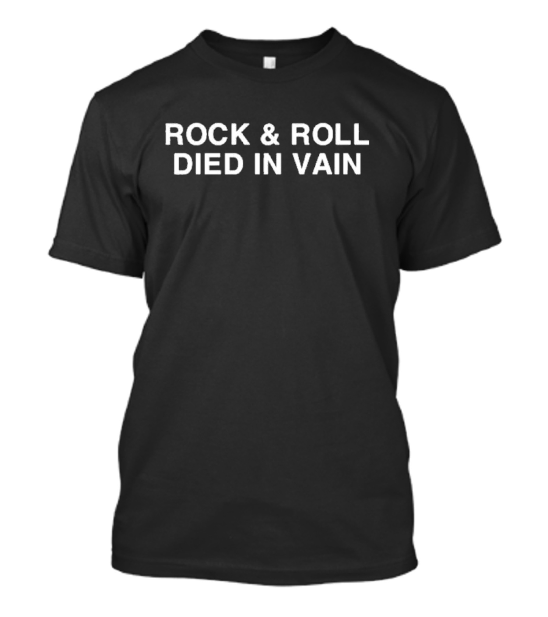 Fontaines DC Rock And Roll Died In Vain T-Shirt