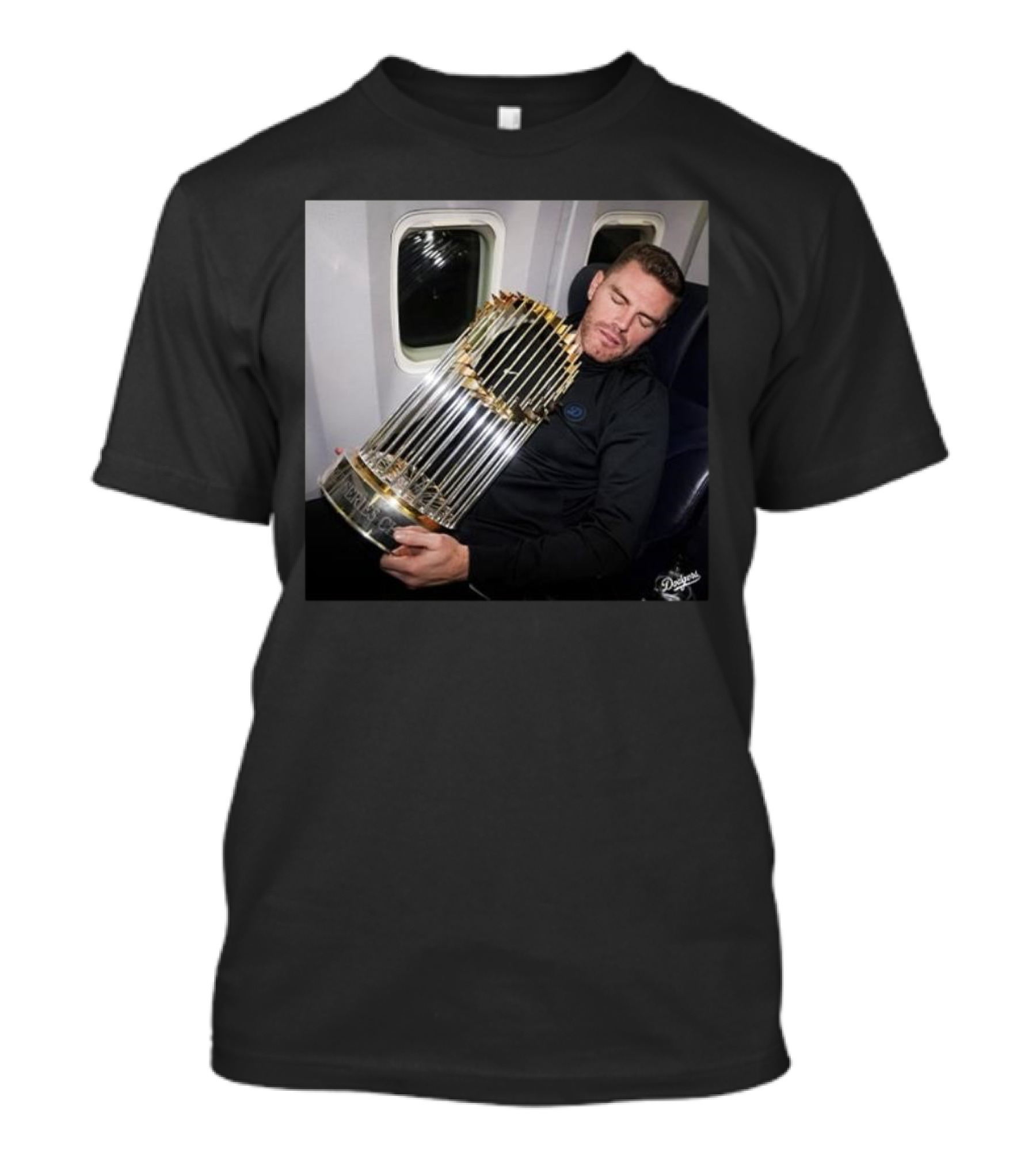 Freddie Freeman Sleep With World Series Title T-Shirt