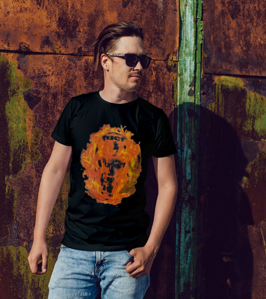 Fuct Skull Fire T-Shirt