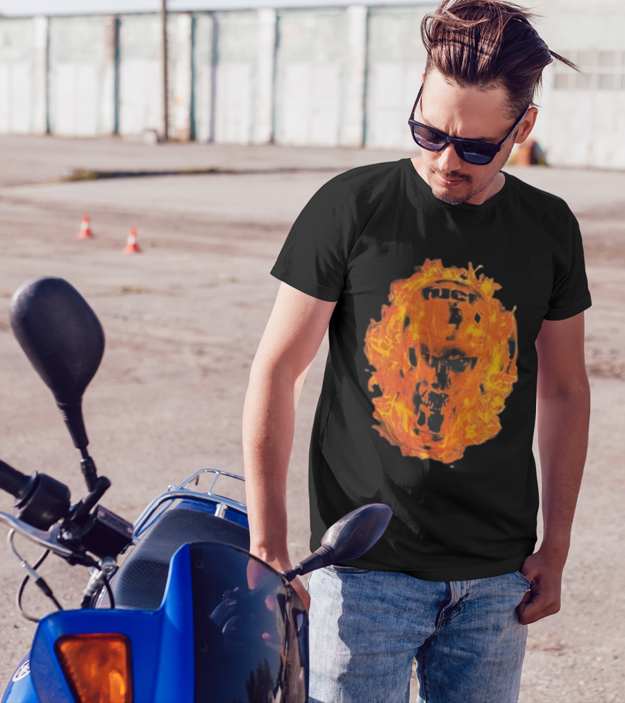 Fuct Skull Fire T-Shirt