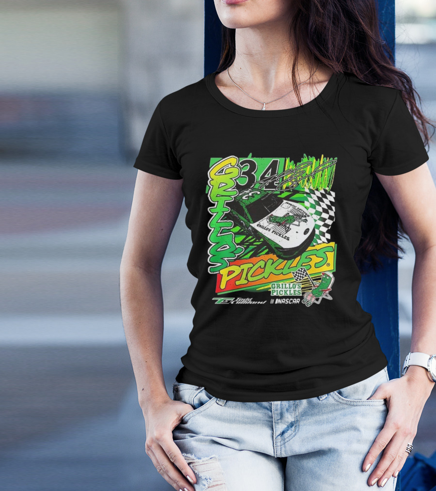 Front Row Motorsports Todd Gilliland Grillo’s Pickles Car T-Shirt