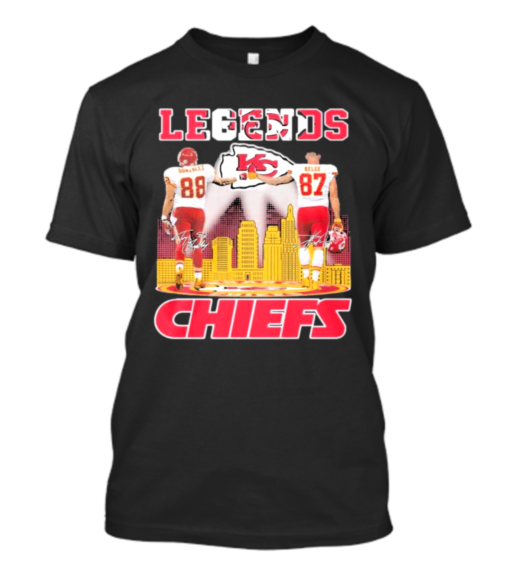Gonzalez And Kelce Legends Chiefs T-Shirt