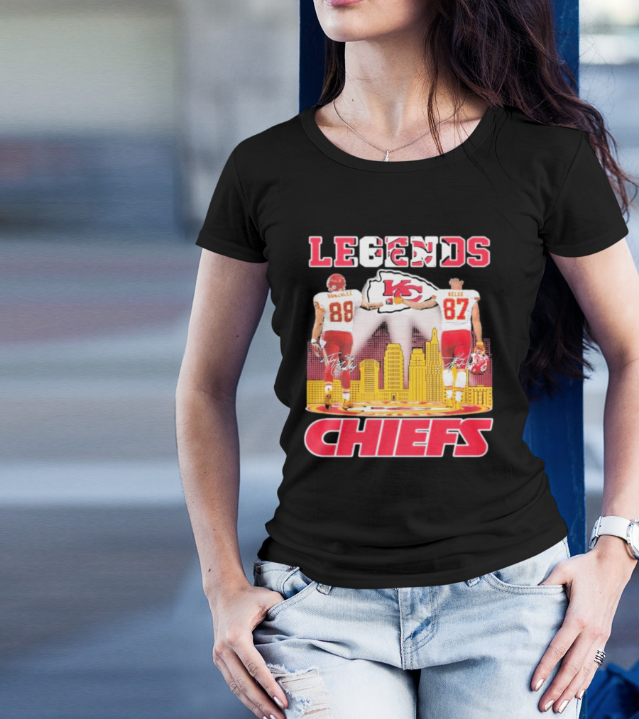 Gonzalez And Kelce Legends Chiefs T-Shirt