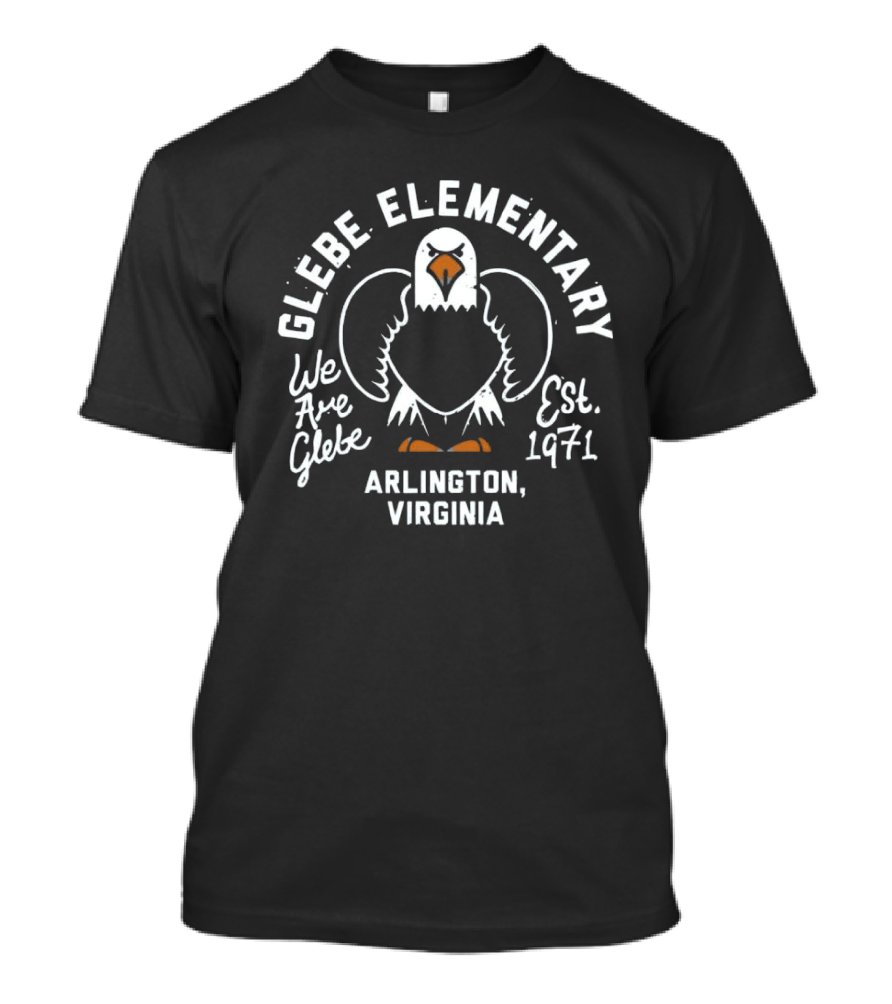 Glebe Elementary Vintage Gleagle Royal Blue T-Shirt