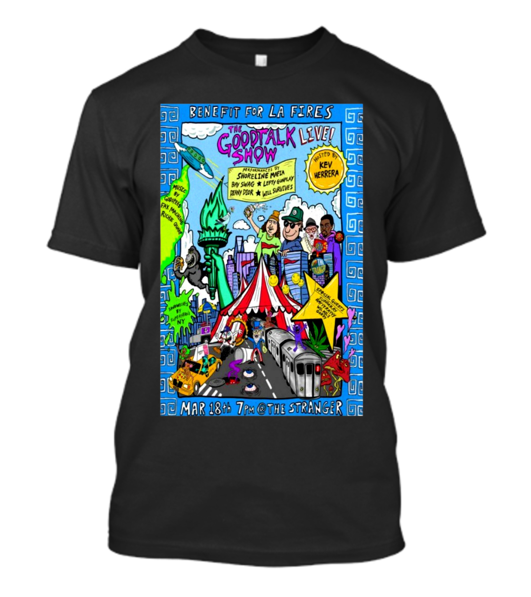Good Tald The Stranger, New York, NY Mar 18 2025 Tour T-Shirt