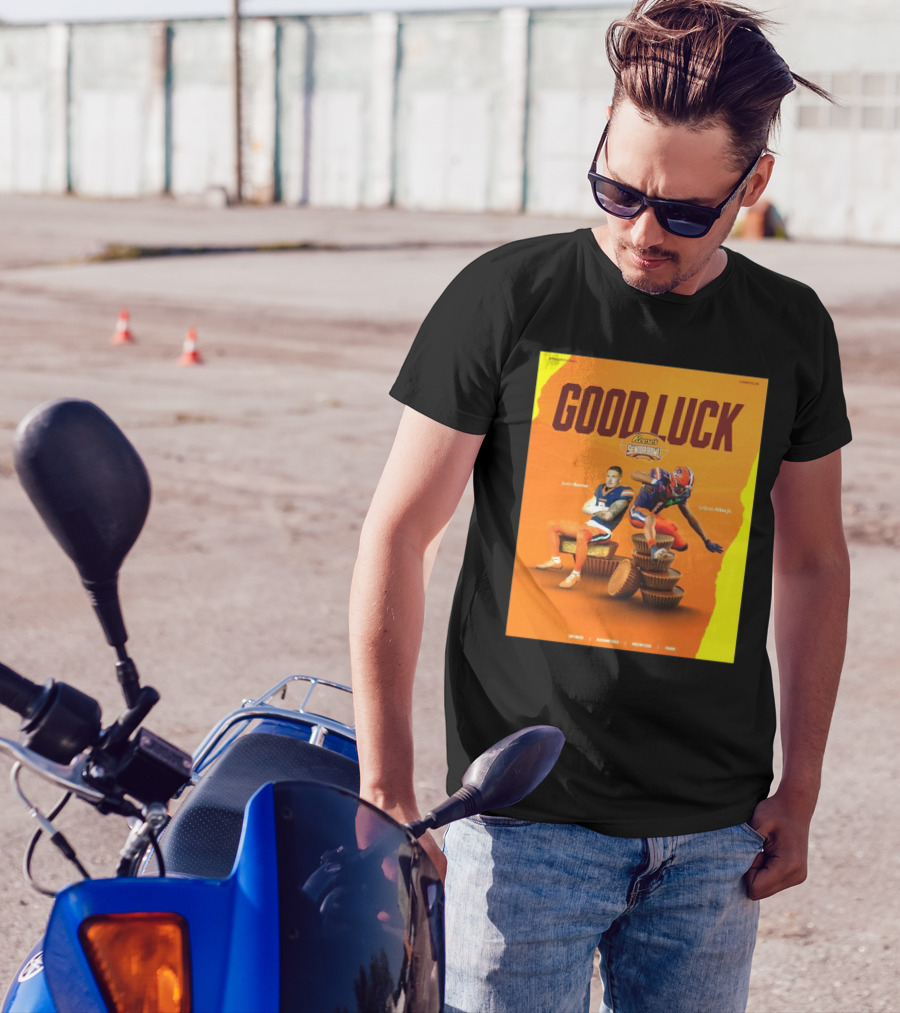 Gook Luck Syracuse The Senior Bowl Justin Barron Lequint Allen Jr Detailed Accountable Relentless Tough T-Shirt