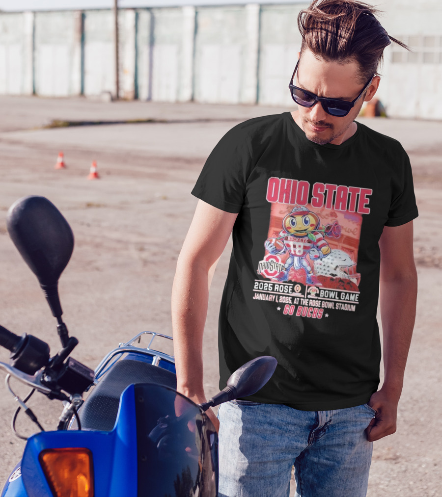 Go Bucks Ohio State Rose Bowl Game 2025 T-Shirt