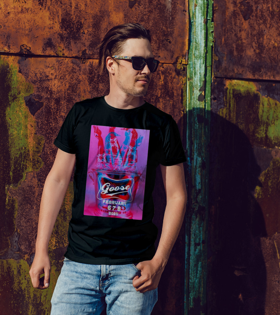 Goose On Feb 6-8 2025 At Miller High Life Theatre T-Shirt