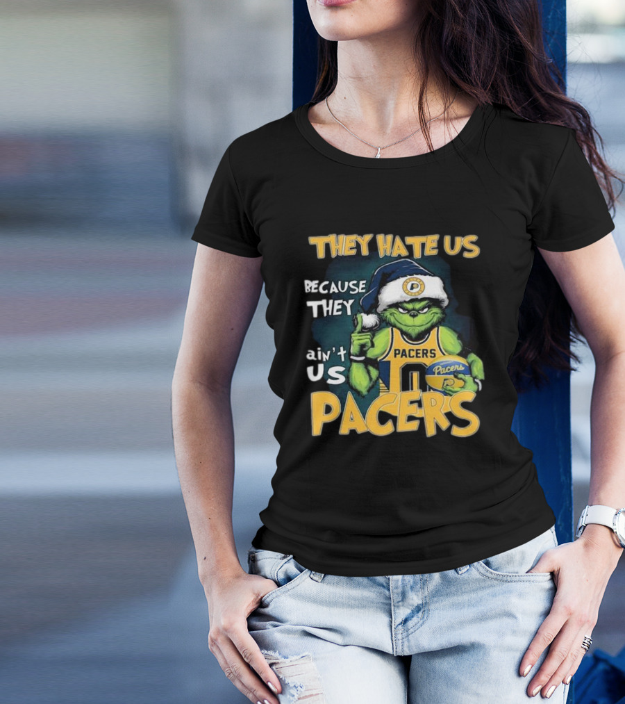 Grinch They Hate Us Because They Ain’t Us Packers T-Shirt
