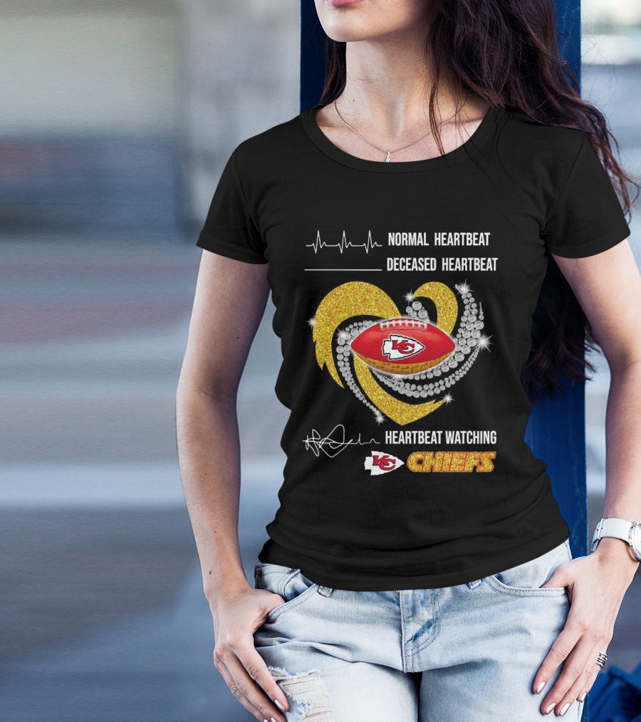 Heartbeat Ing Kansas City Chiefs 2025 T-Shirt