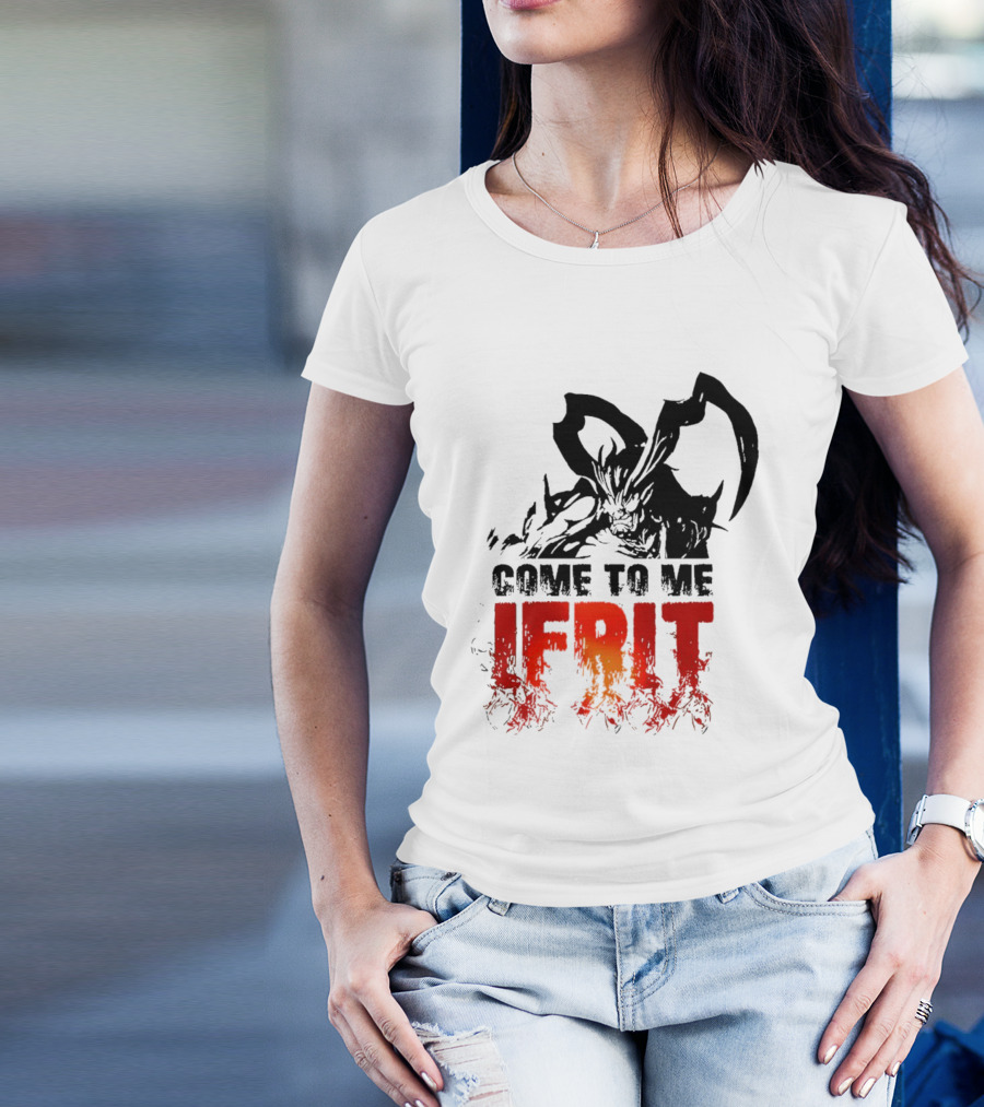 Come To Me Ifrit Fantasy Demon T-Shirt