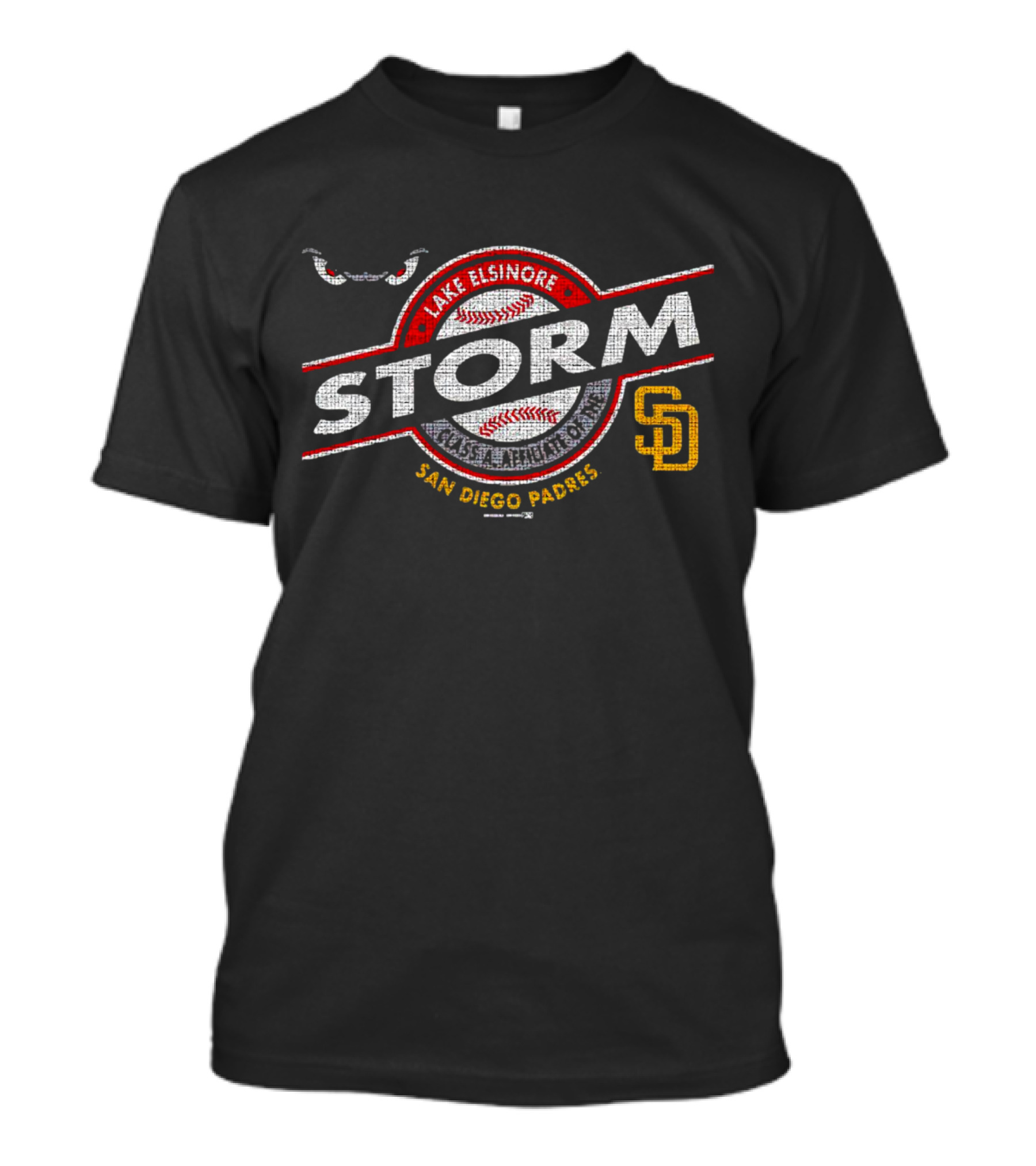 Lake Elsinore Storm Baseball San Diego Padres Affiliate Retro T-Shirt