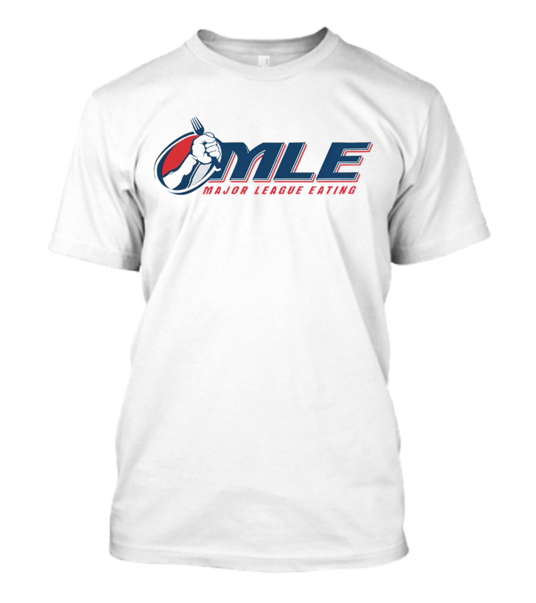 MLE Major League Eating Fork T-Shirt