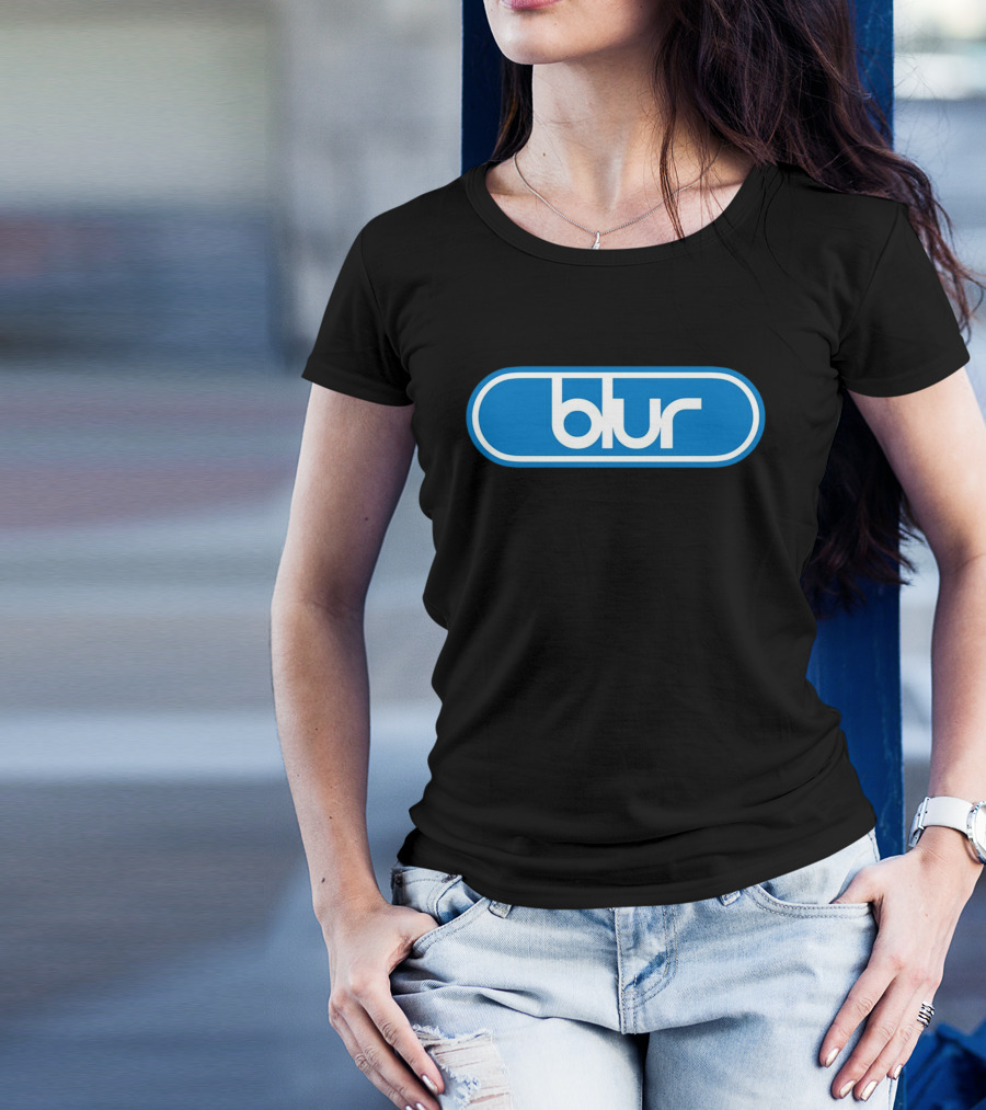 Blur Band Logo Music Britpop T-Shirt