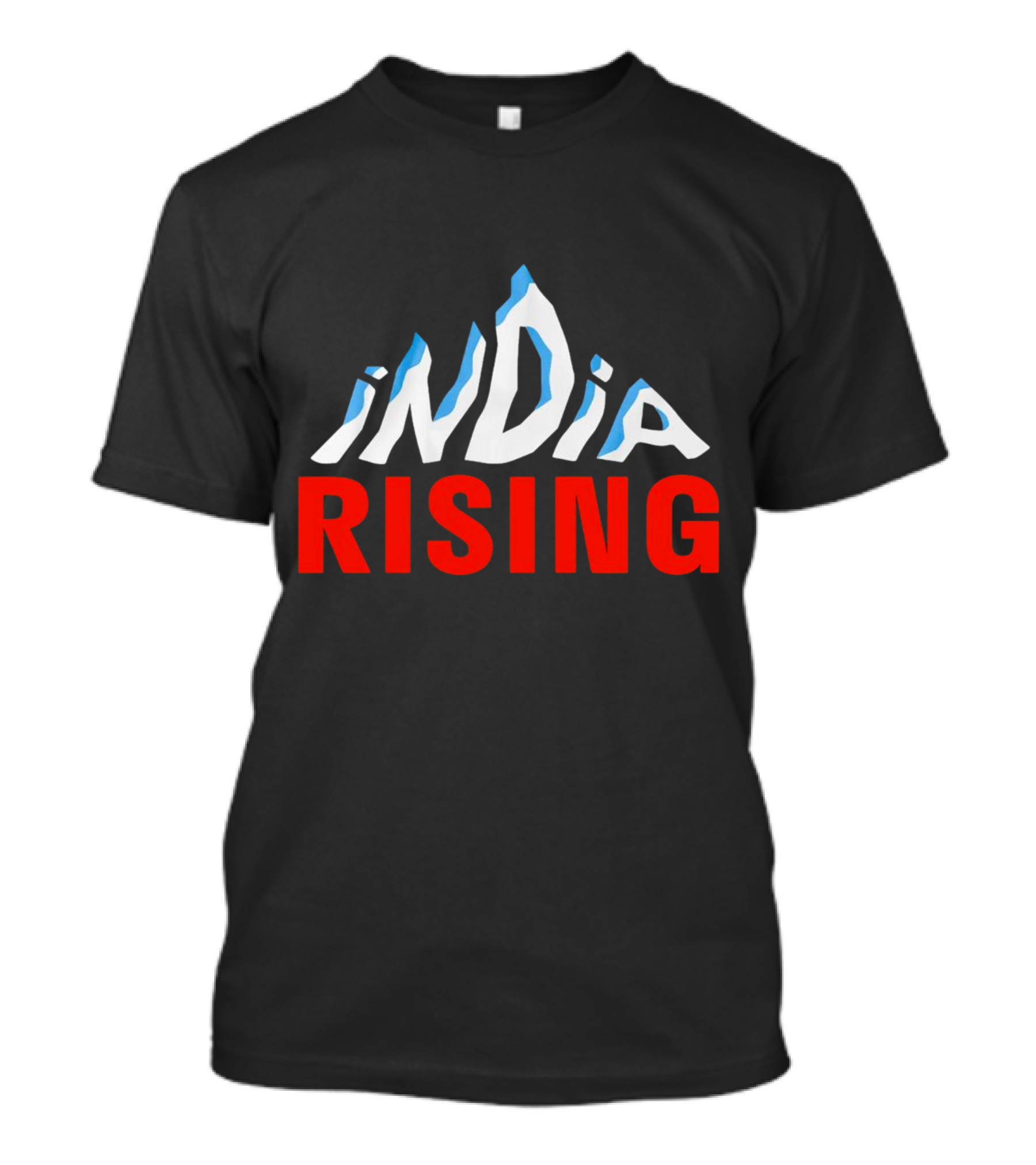 India Rising Mountain Peaks Alps T-Shirt