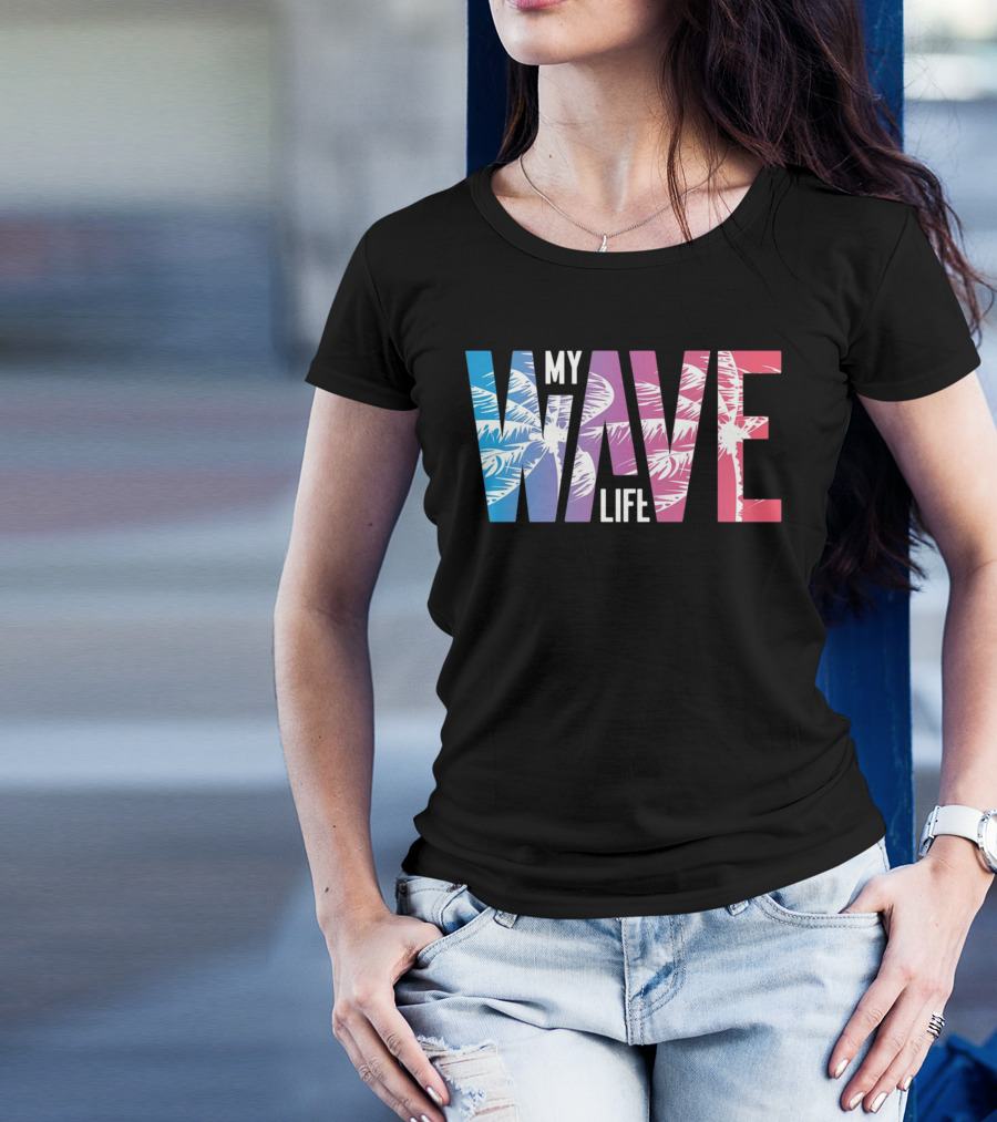 My Wave Life Palm T-Shirt