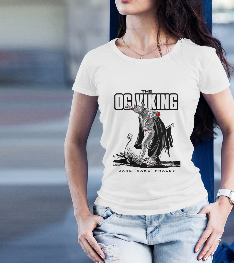 The OG Viking Jake Rake Fraley In Viking Armor T-Shirt