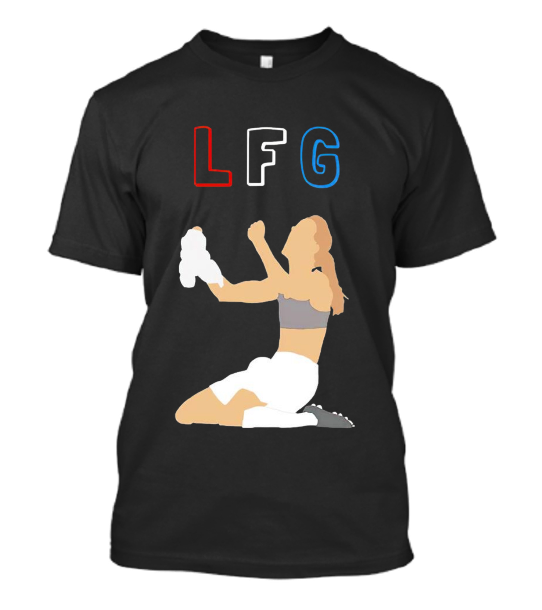 USWNT Soccer LFG Brandi Chastain T-Shirt