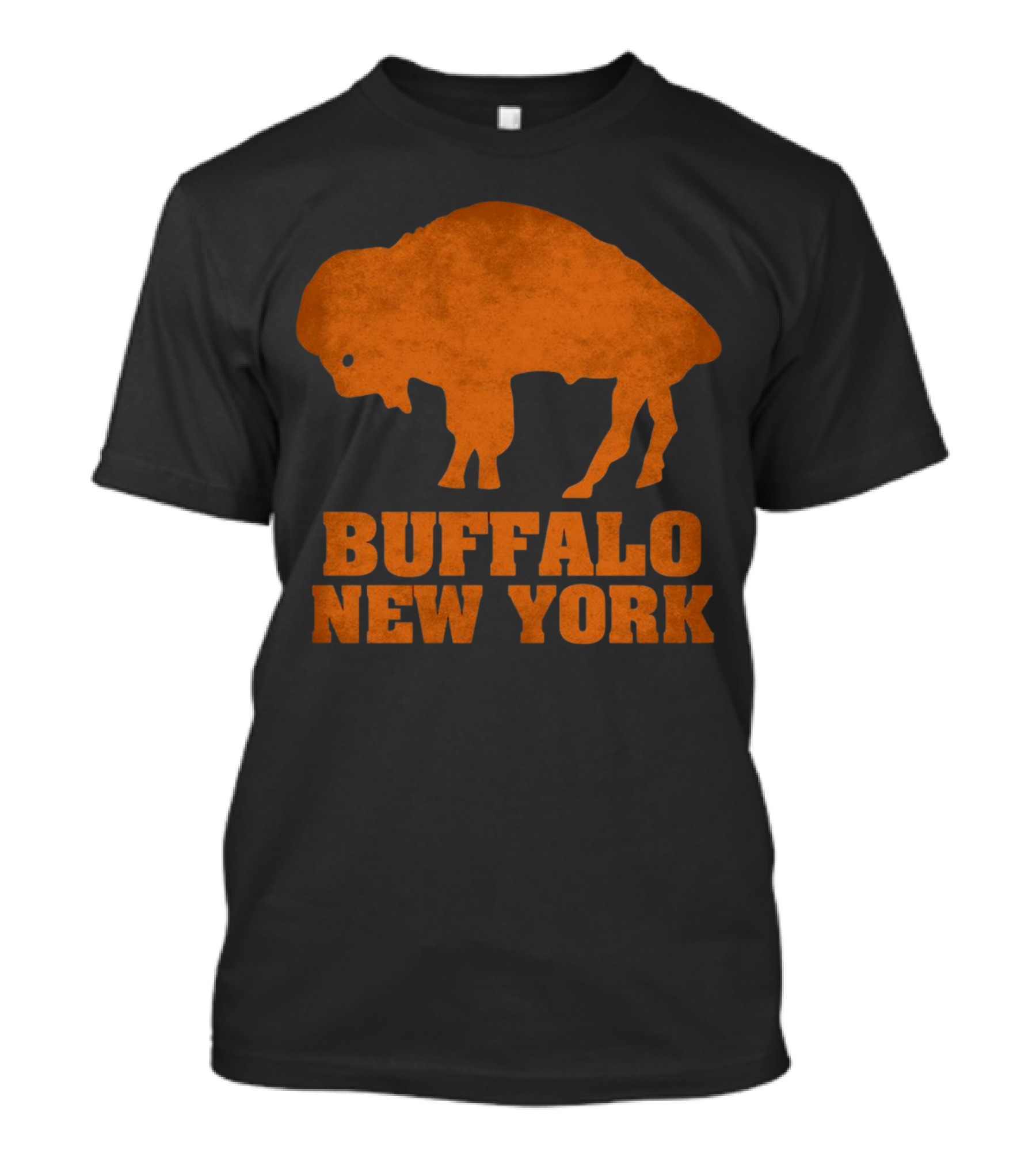 Buffalo New York Bold Orange Buffalo T-Shirt