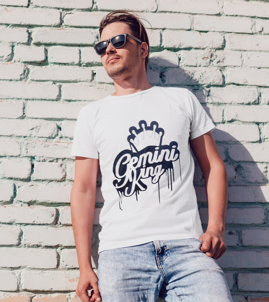 Gemini King Dripping Crown T-Shirt