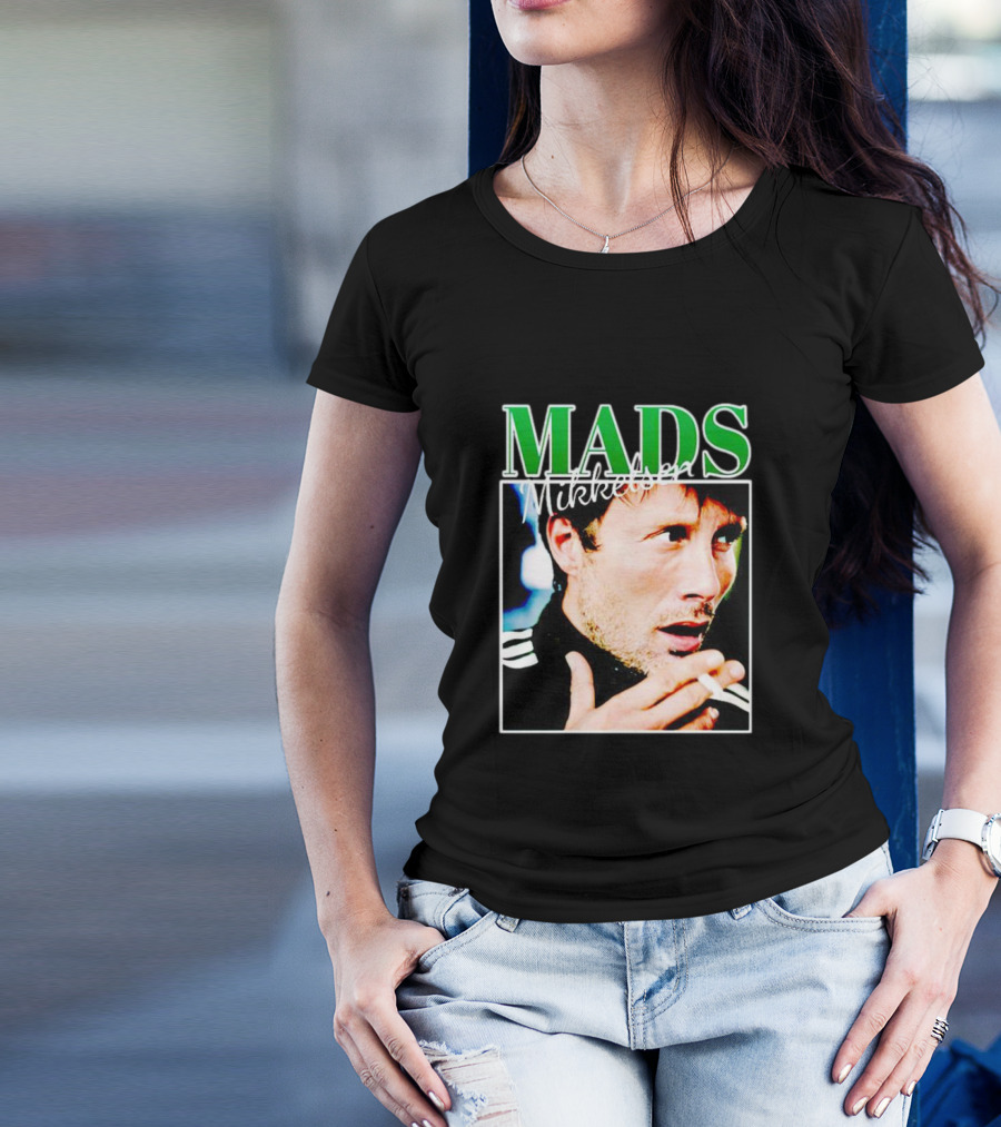 Mads Mikkelsen 90’s Vintage Style Hannibal Concept T-Shirt