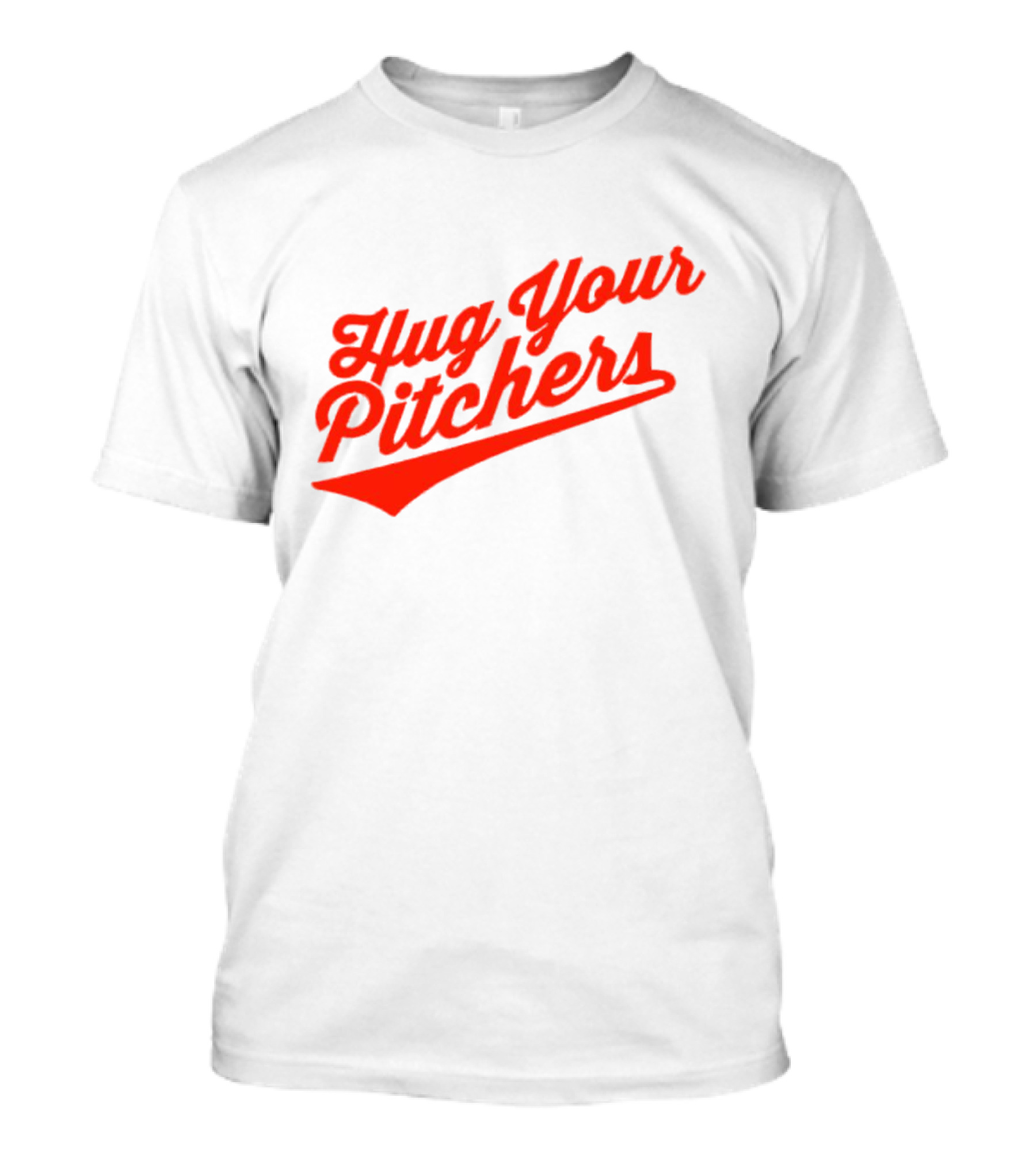 Baltimore Orioles Hug Your Pitchers Baseball Script T-Shirt