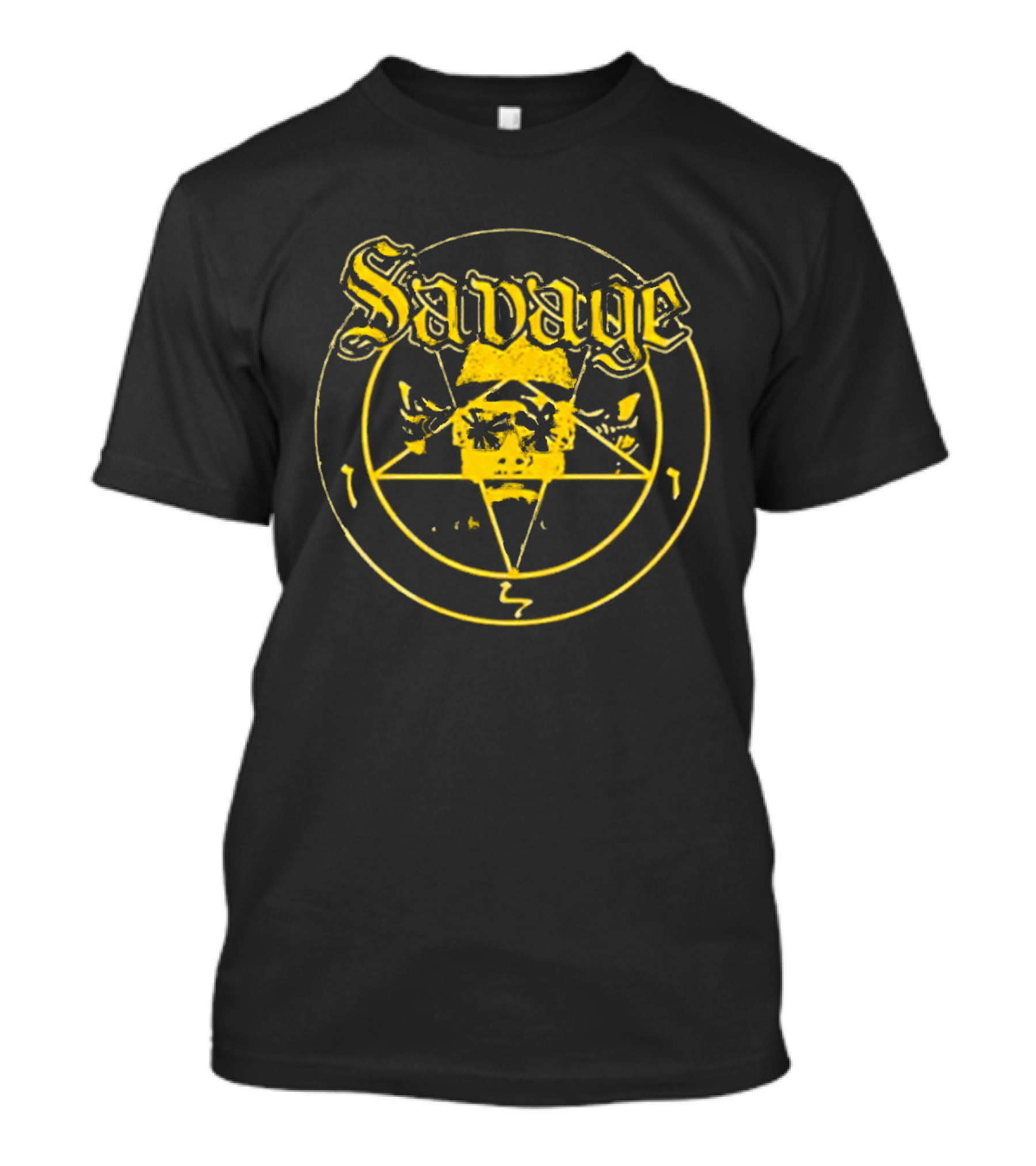 Savage Macho Man Randy Savage Venom Baphomet T-Shirt