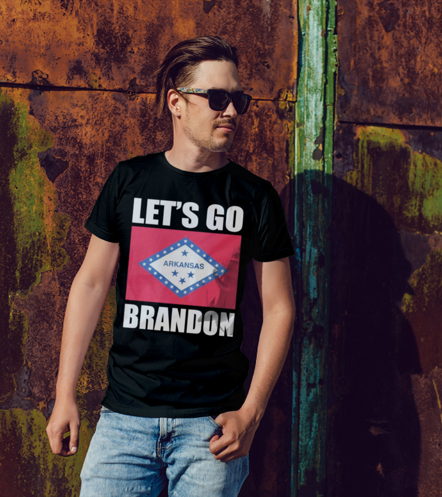 LET'S GO BRANDON ARKANSAS FLAG T-Shirt