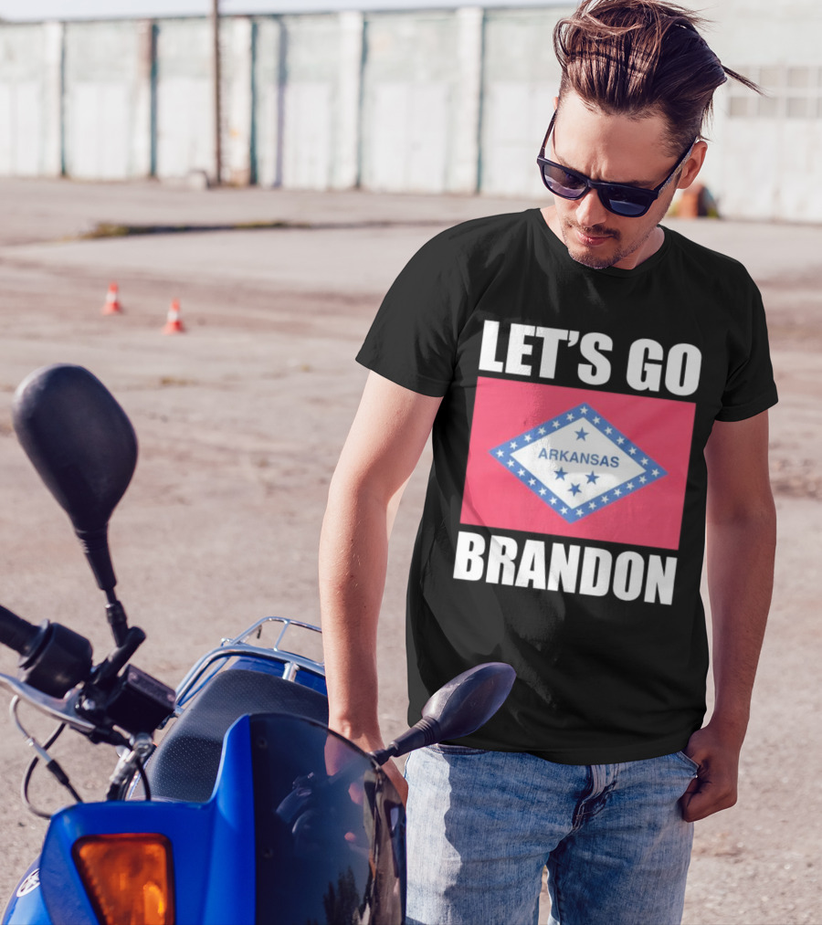 LET'S GO BRANDON ARKANSAS FLAG T-Shirt
