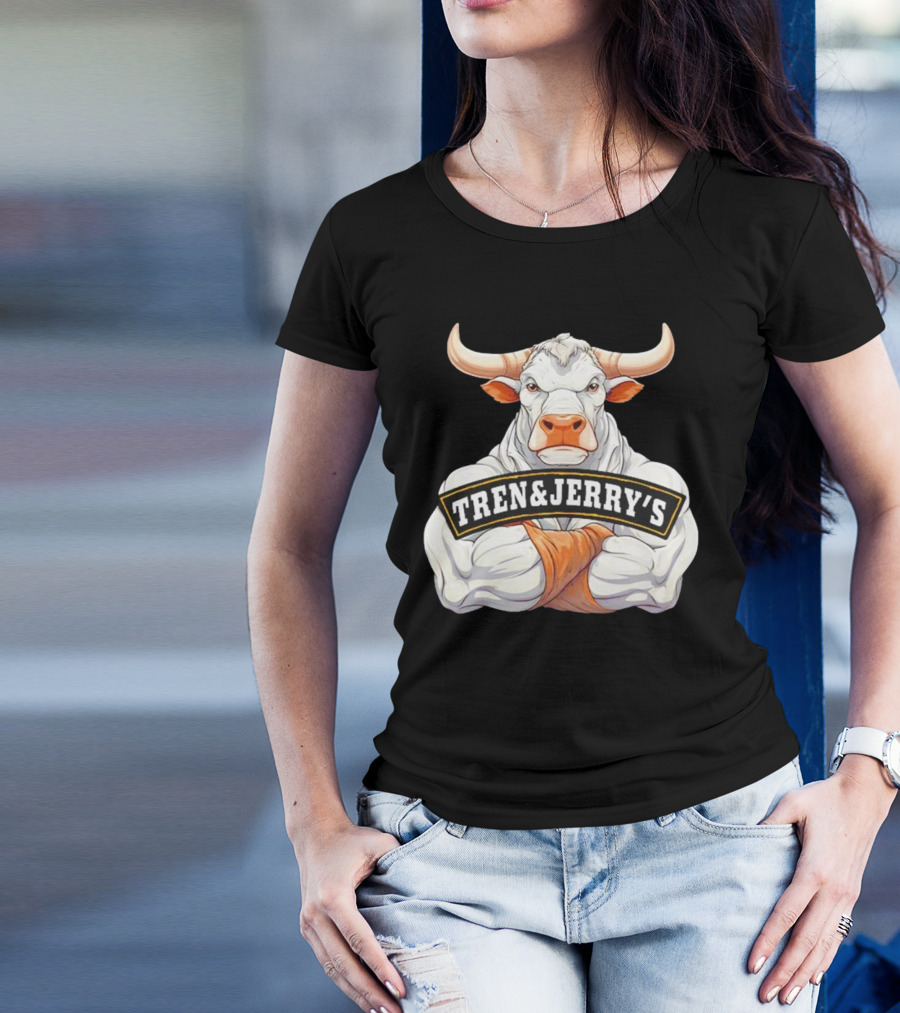 TREN And JERRY'S Bull T-Shirt