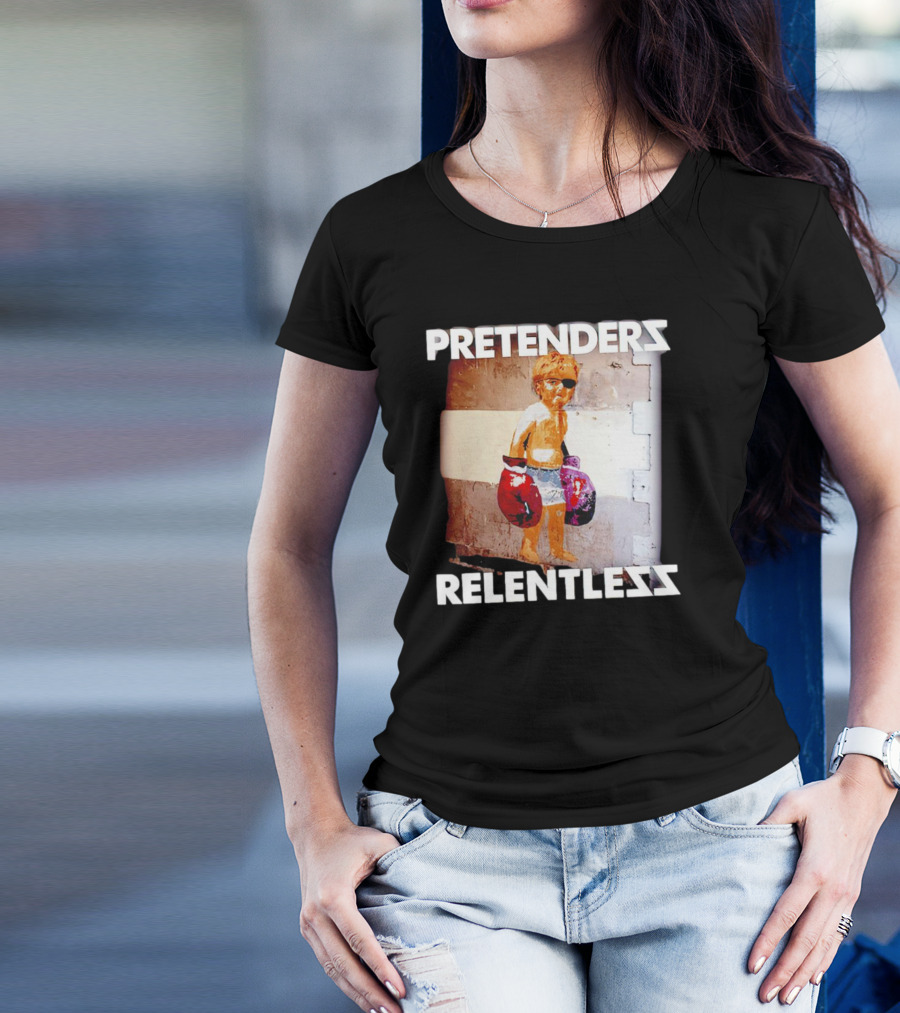 Pretenders Relentless Child Boxer Graffiti Urban T-Shirt