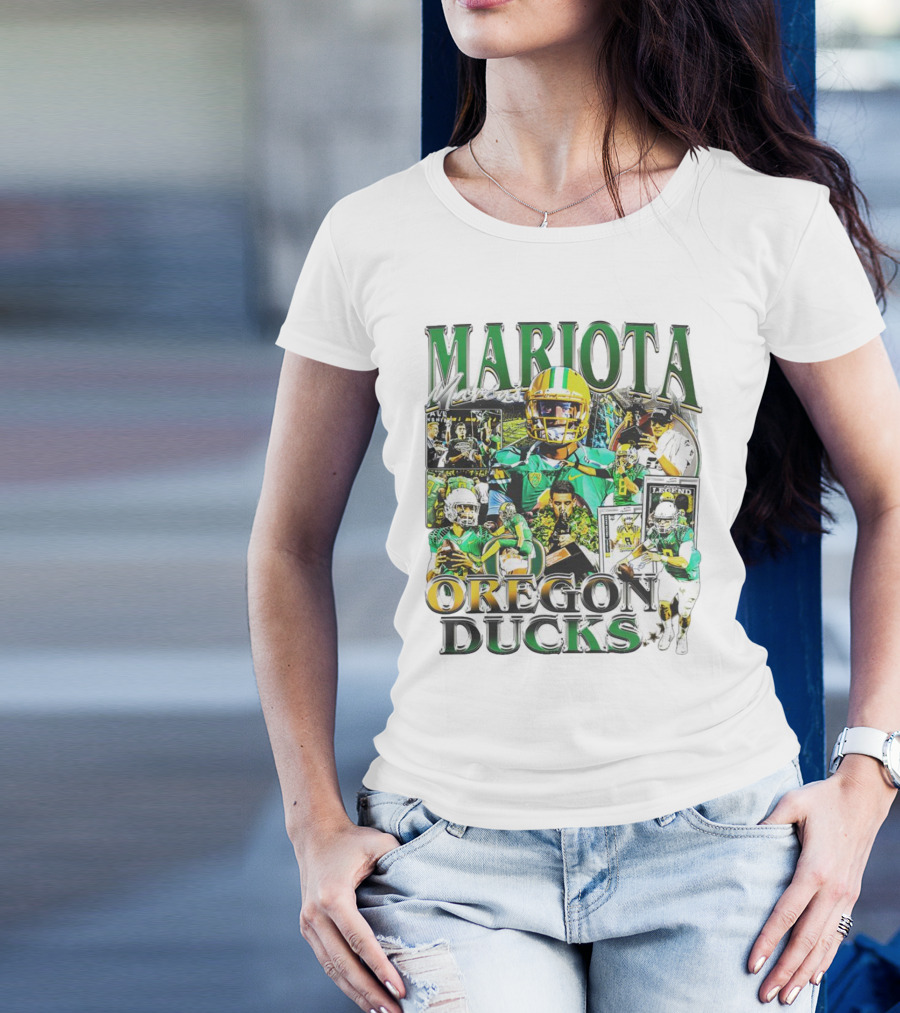 Mariota Oregon Ducks Football Legend T-Shirt