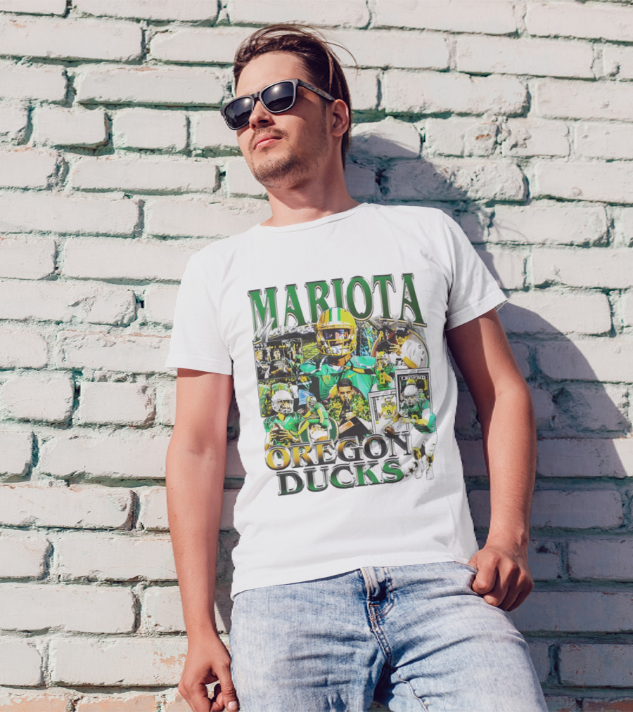Mariota Oregon Ducks Football Legend T-Shirt