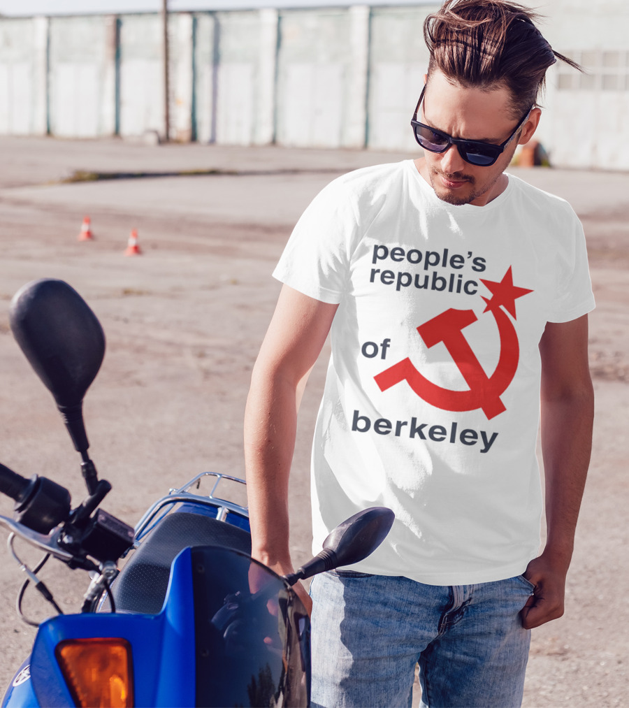 People's Republic Of Berkeley Communist Hammer And Sickle T-Shirt
